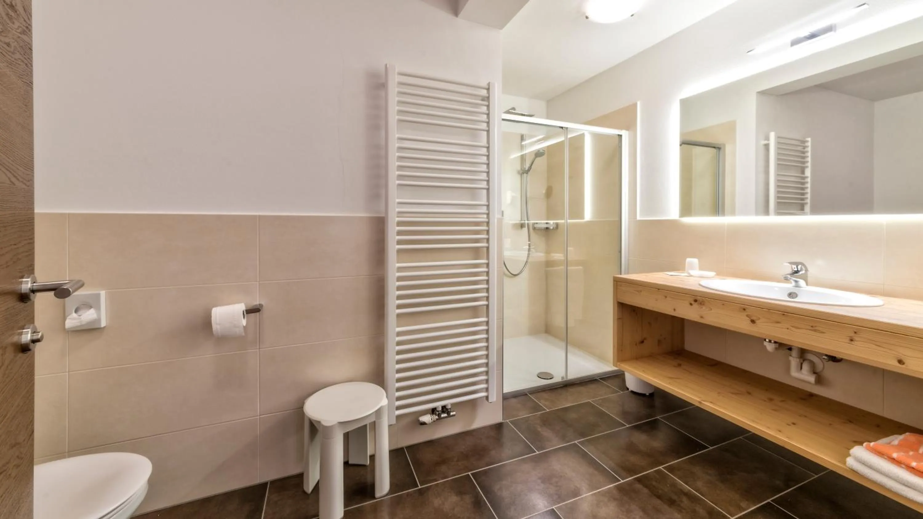 Shower in Hotel Moritz