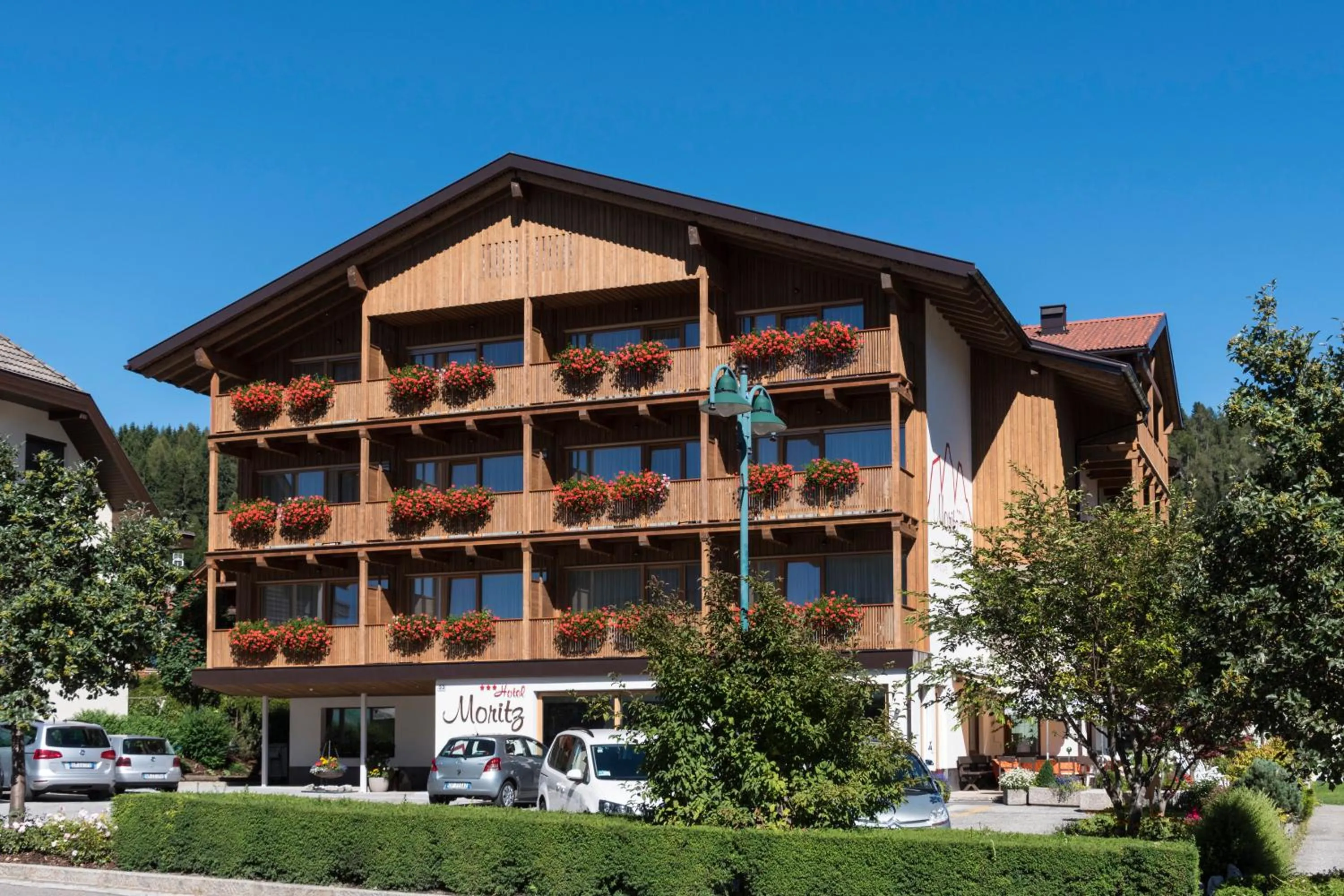 Facade/entrance in Hotel Moritz
