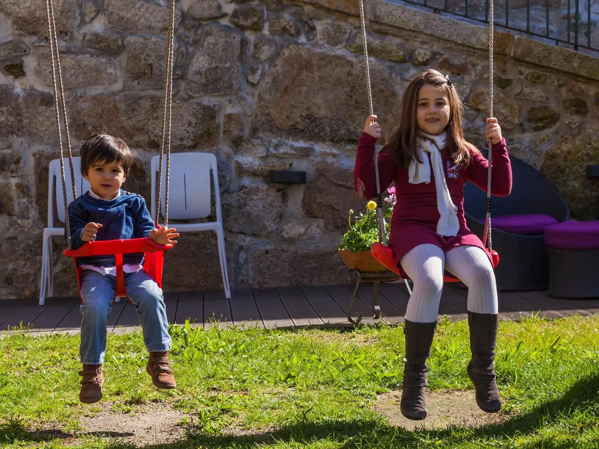 Balcony/Terrace in Pedra Iberica