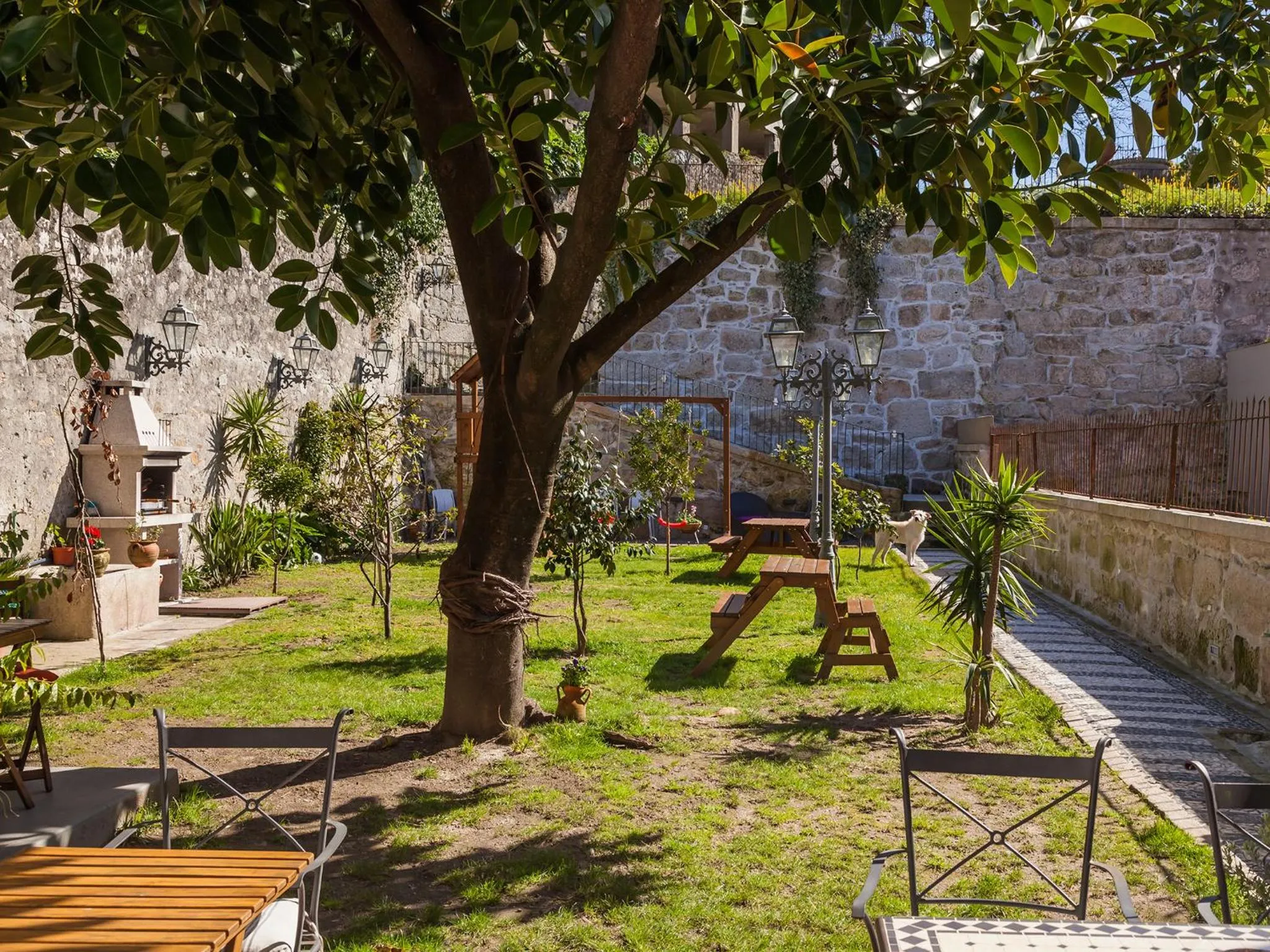 BBQ facilities in Pedra Iberica