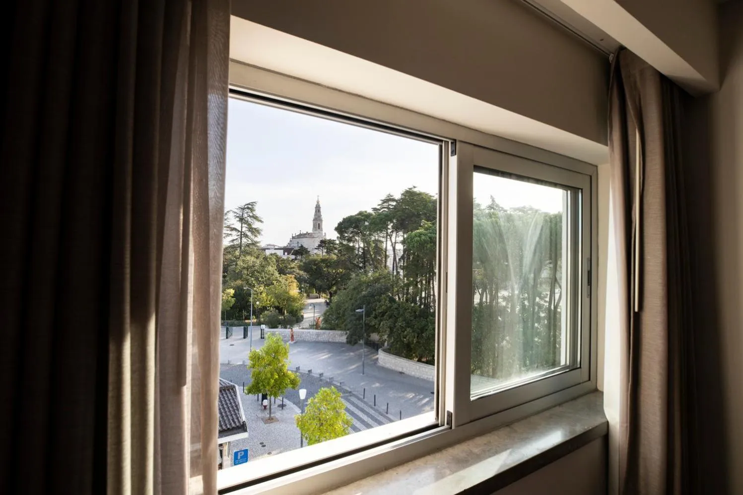 View (from property/room) in Hotel Fatima Center