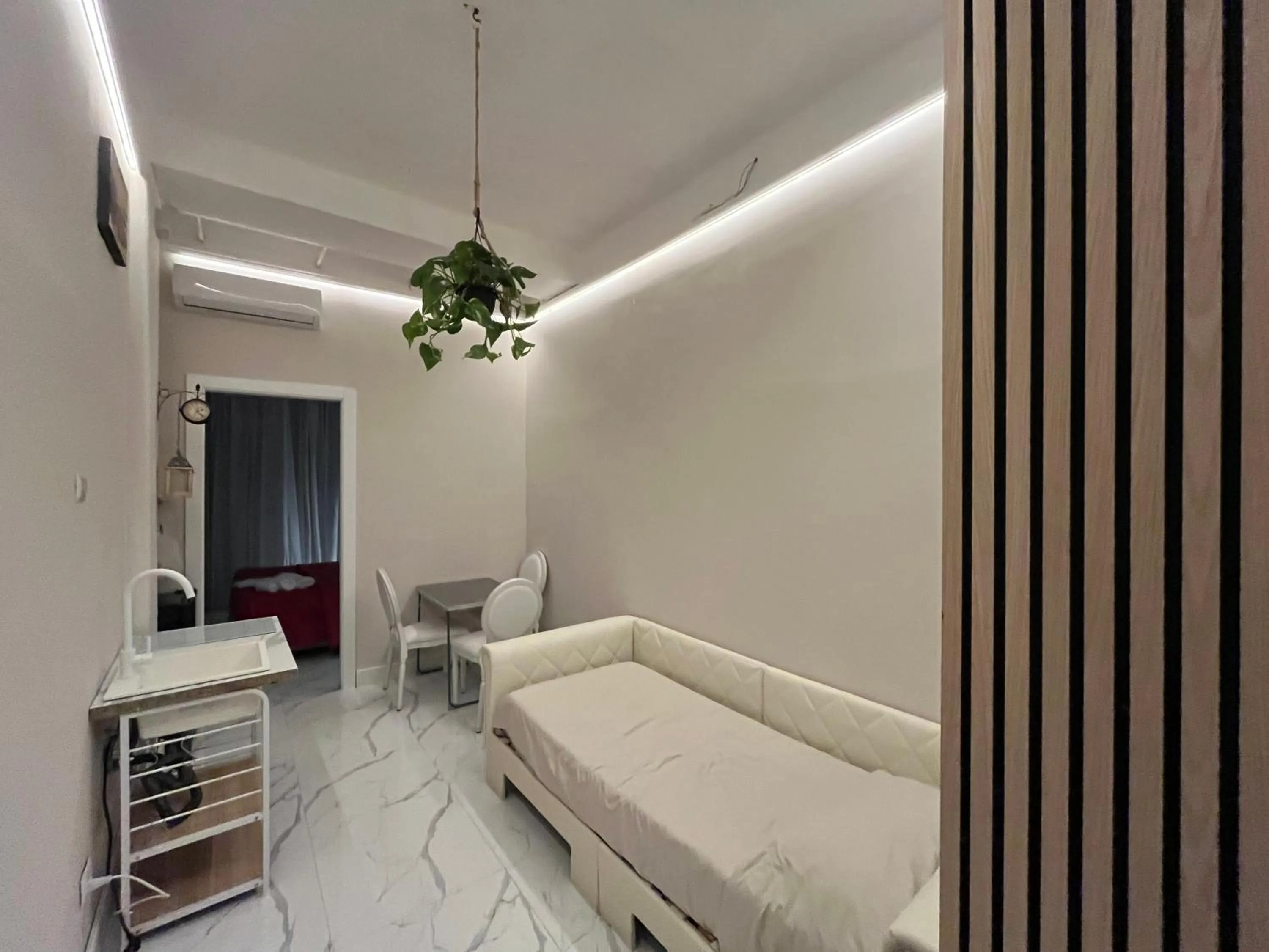 Living room, Bed in B&b Cityfair