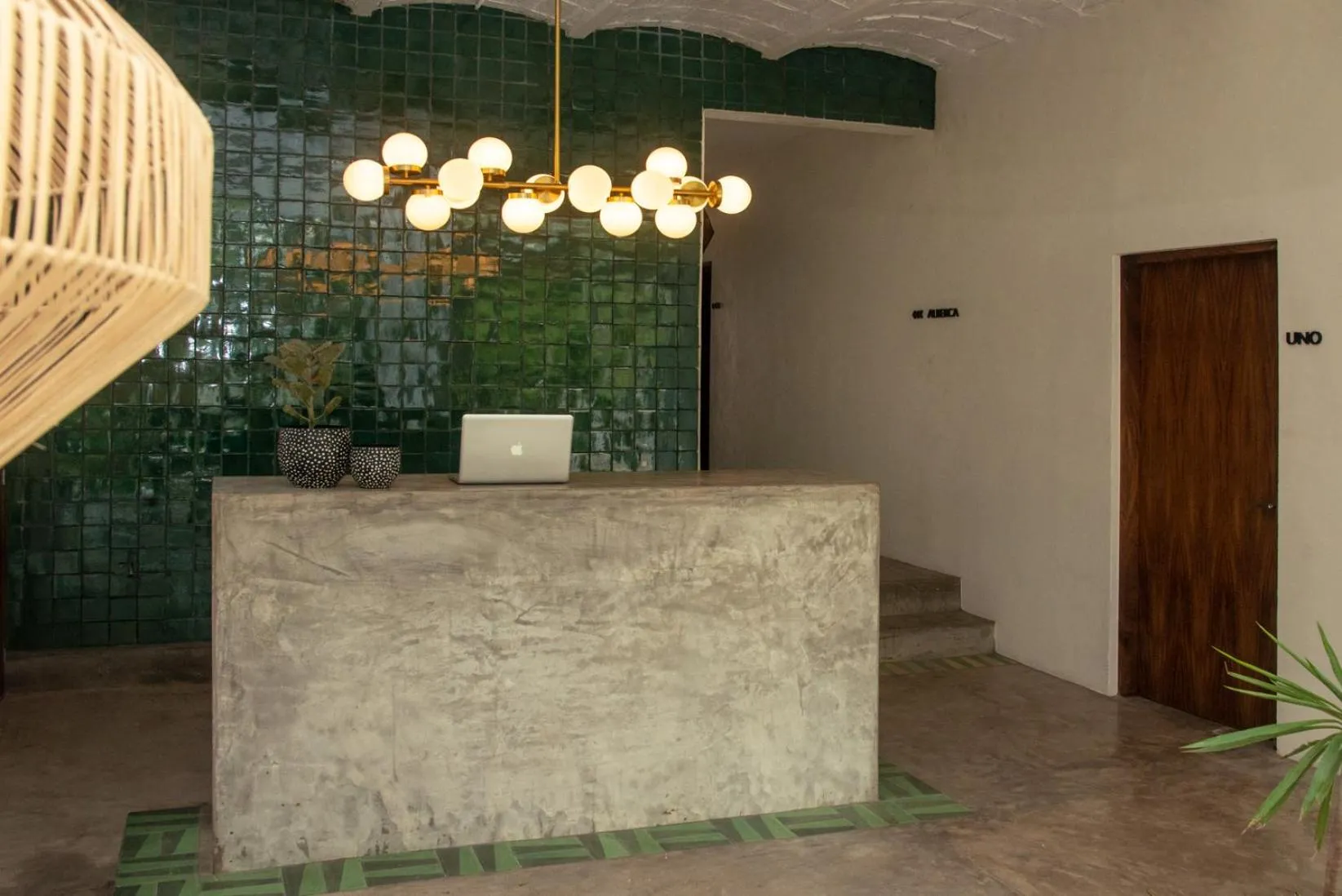 Lobby or reception in Residencia Tropical Don Bonito