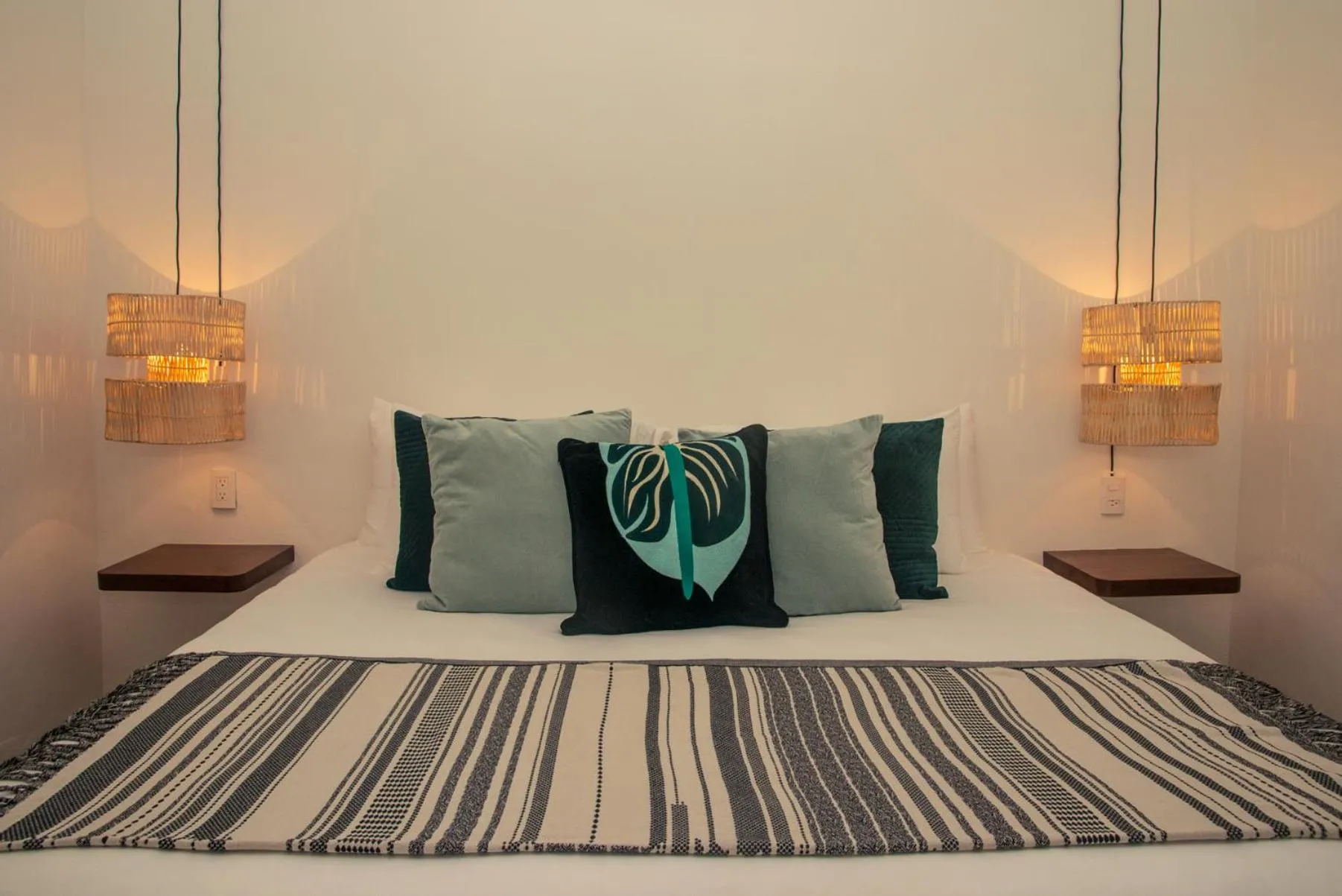 Bed in Residencia Tropical Don Bonito