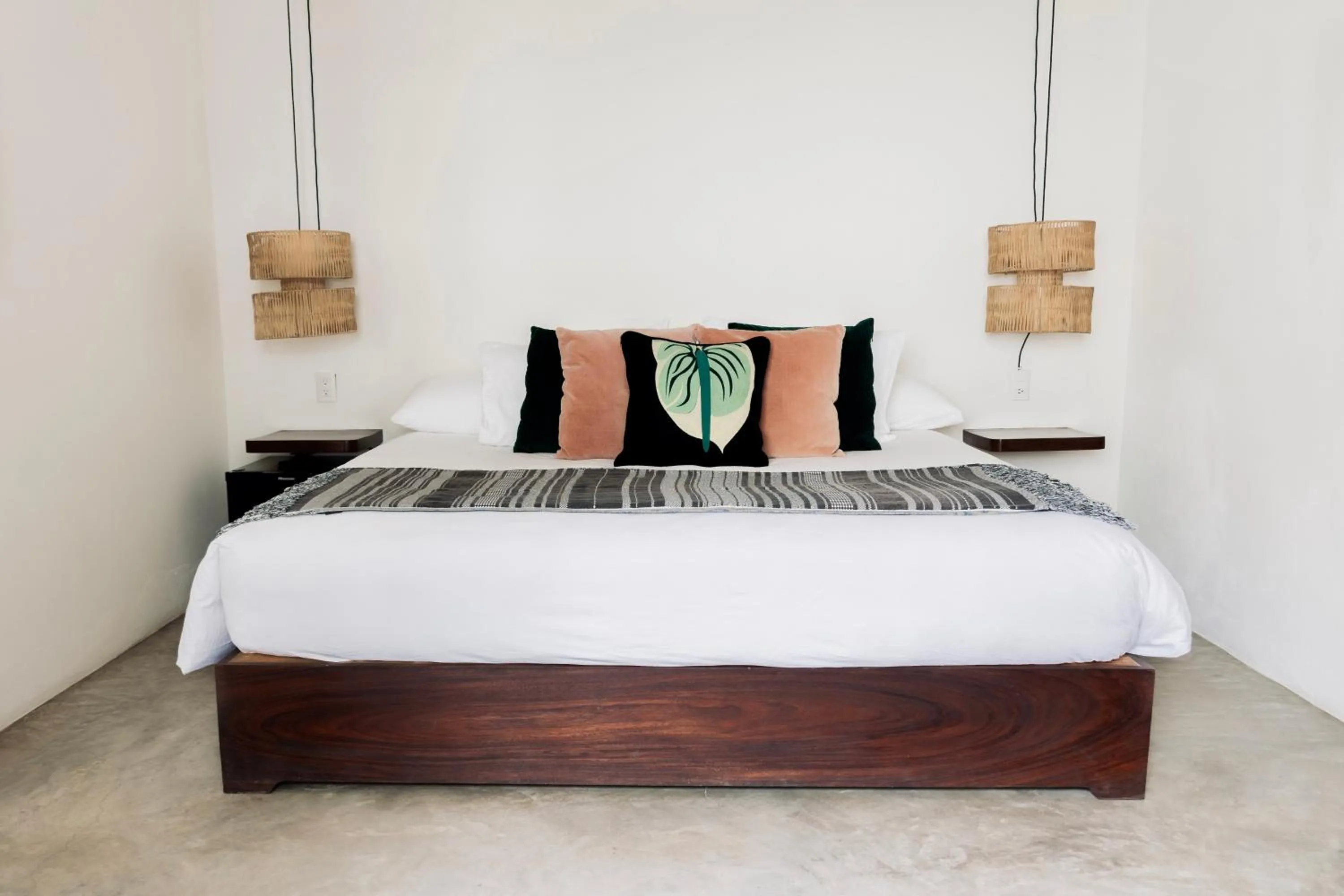 Bed in Residencia Tropical Don Bonito