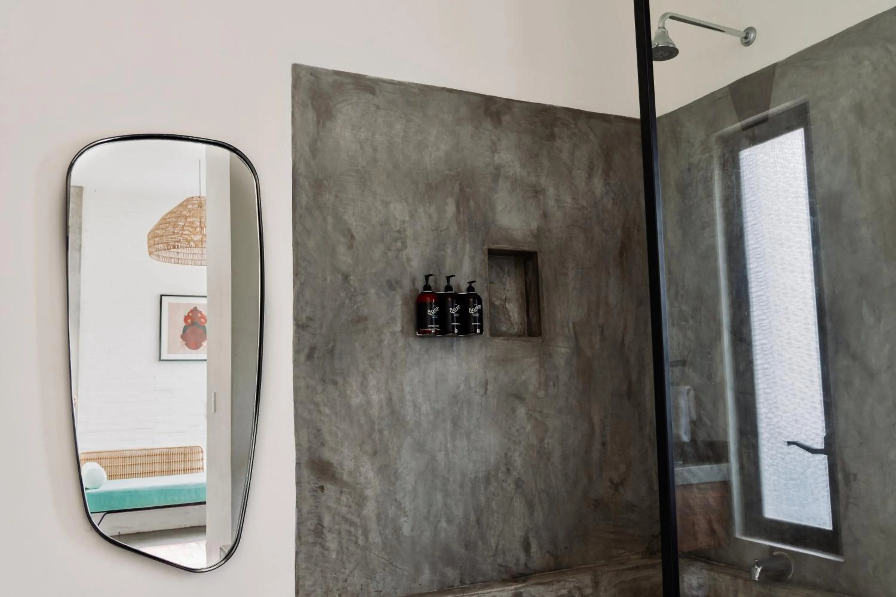 Shower in Residencia Tropical Don Bonito