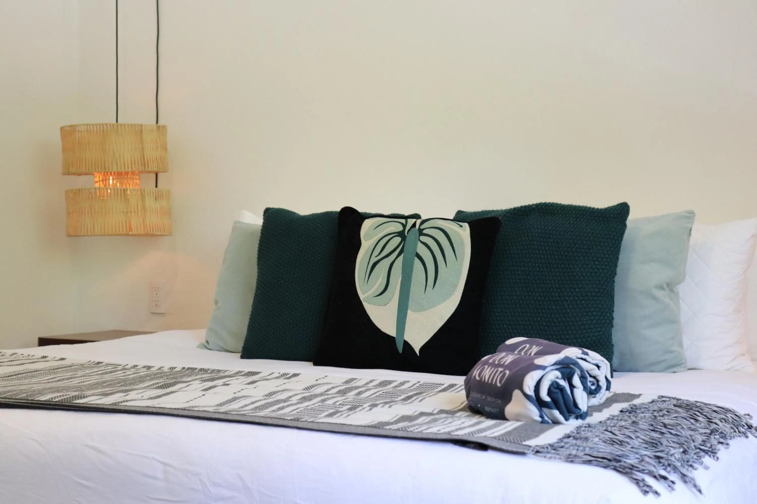 Decorative detail, Bed in Residencia Tropical Don Bonito