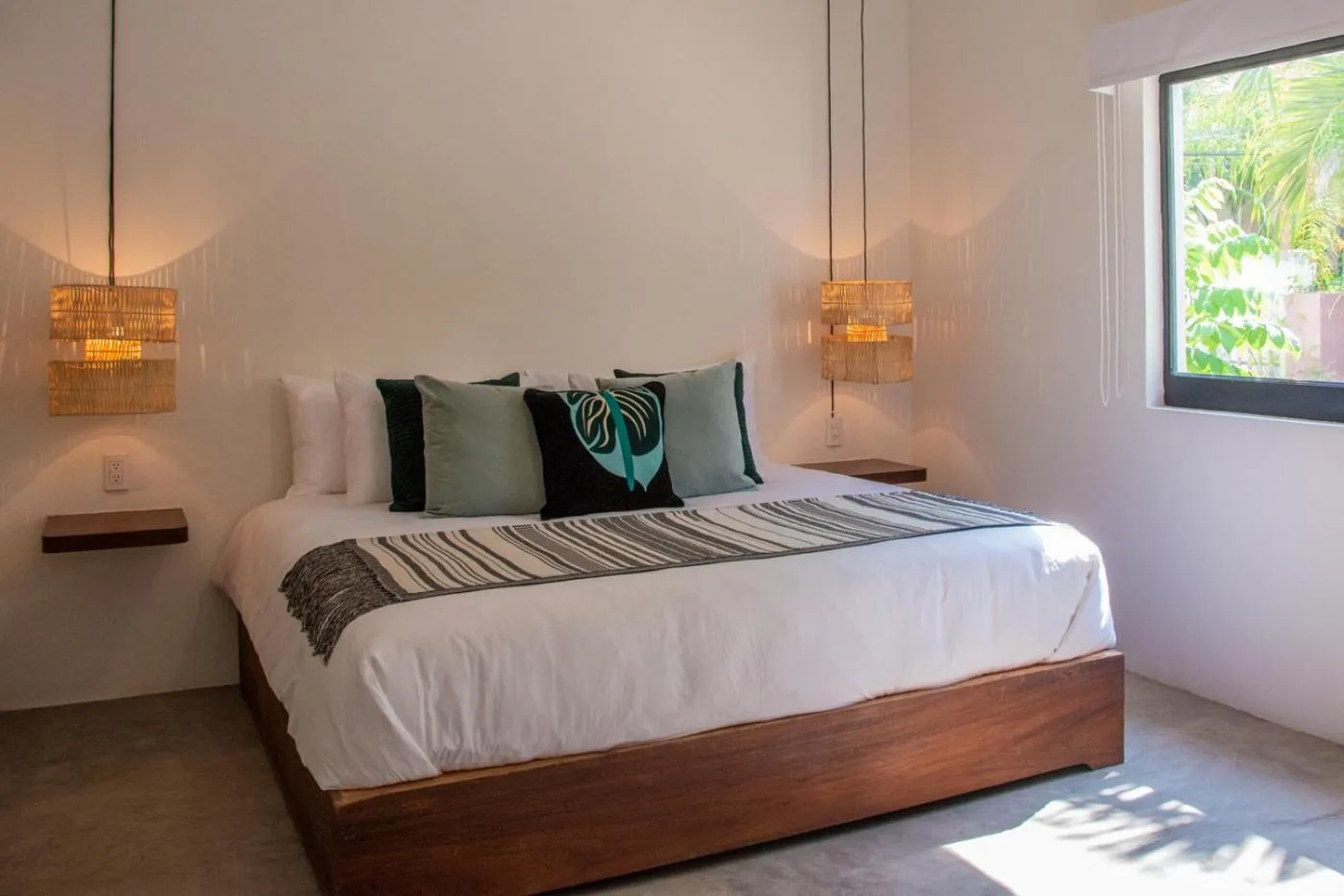 Decorative detail, Bed in Residencia Tropical Don Bonito