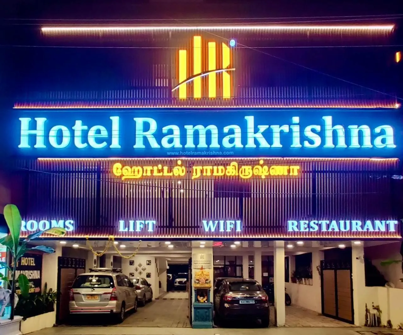Property building in Hotel Ramakrishna