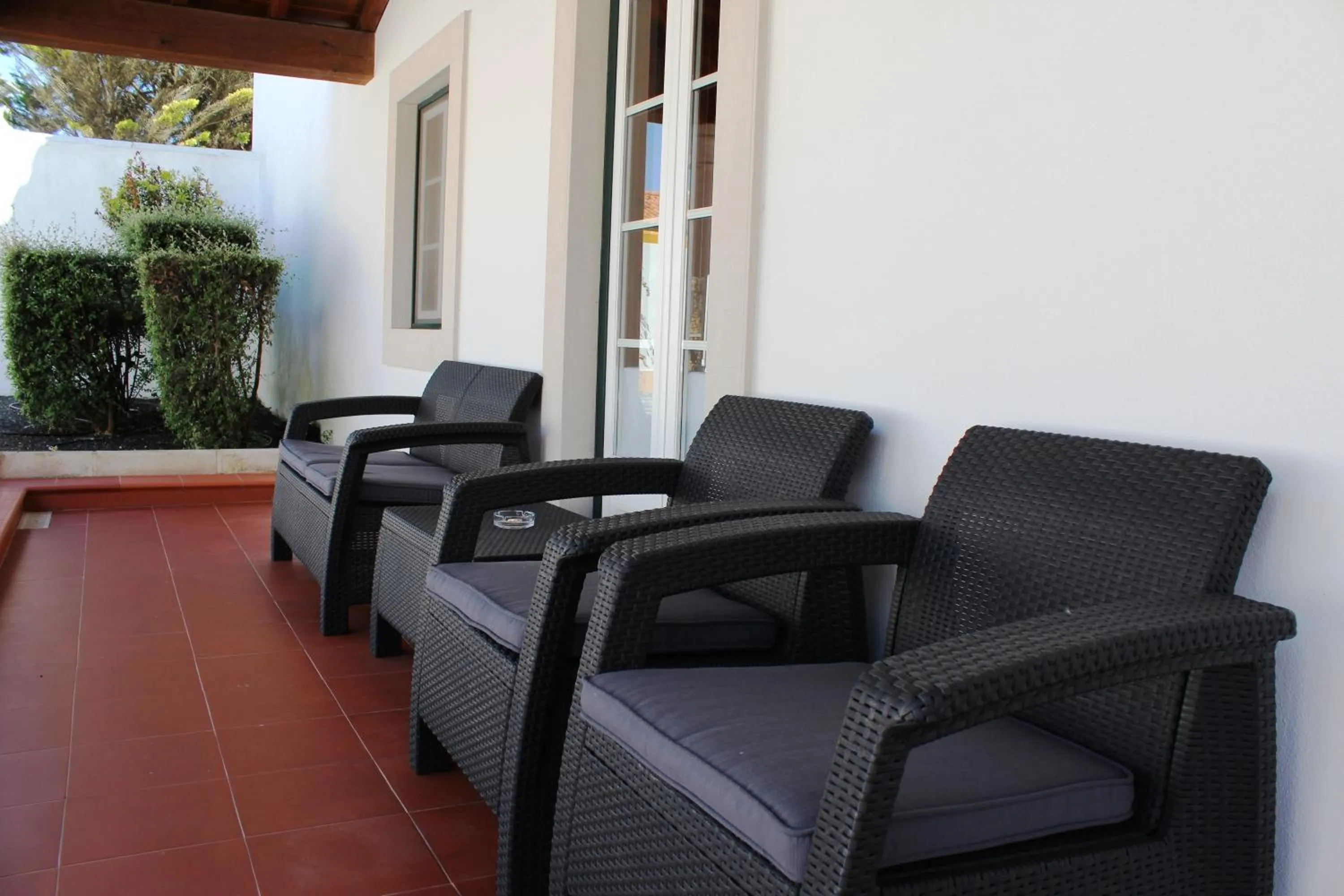 Balcony/Terrace in Casa de Campo Sao Rafael - Turismo Rural