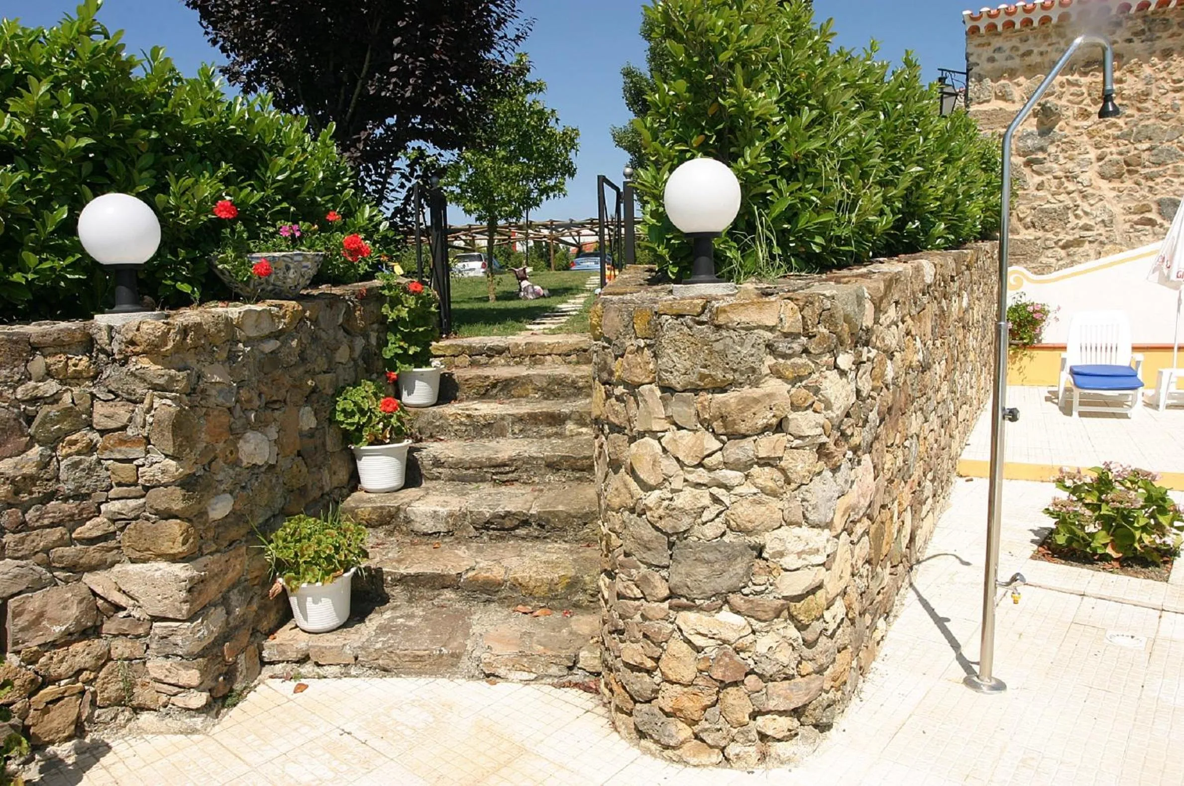 Garden in Casa de Campo Sao Rafael - Turismo Rural