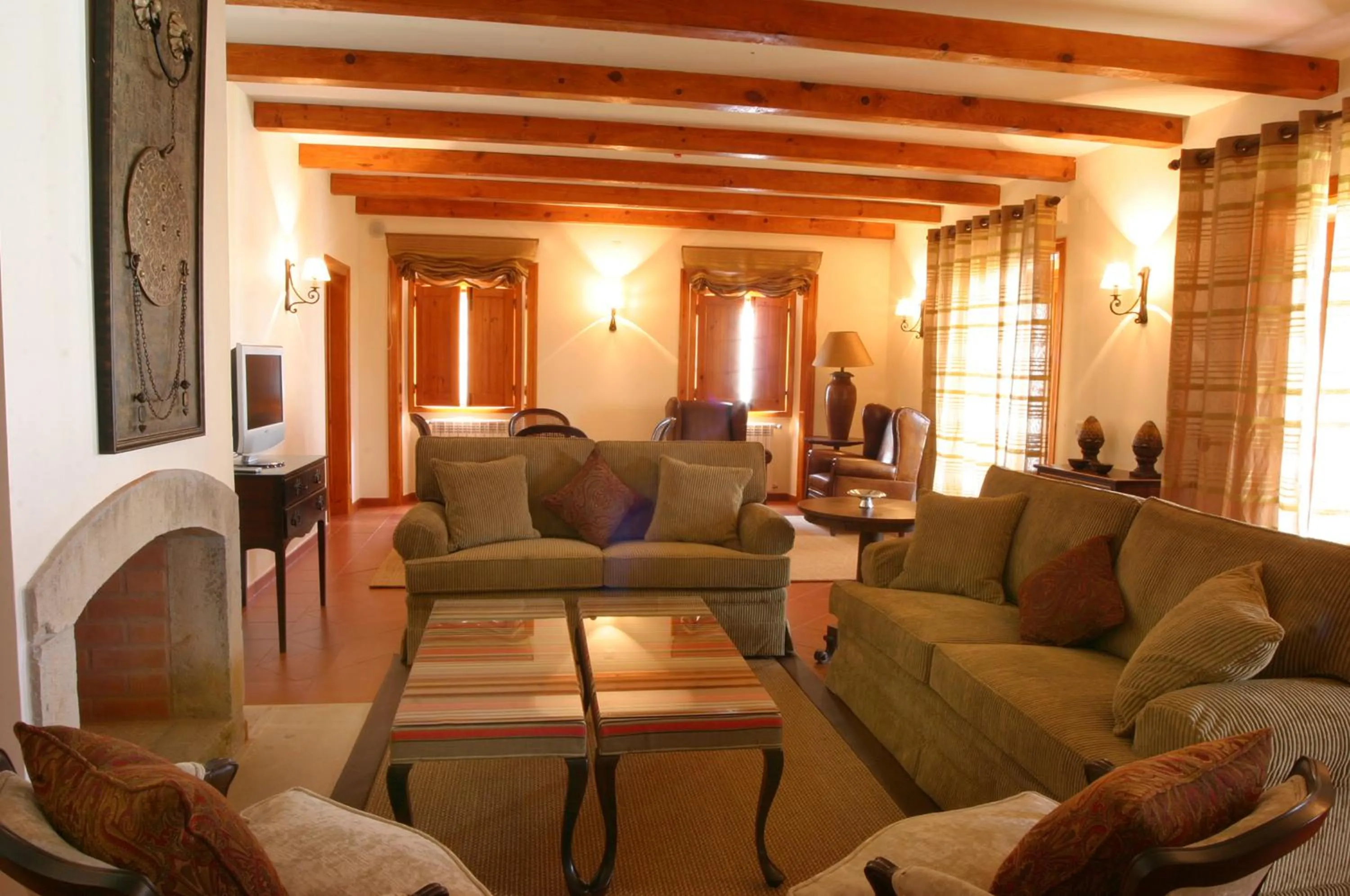 Communal lounge/ TV room in Casa de Campo Sao Rafael - Turismo Rural