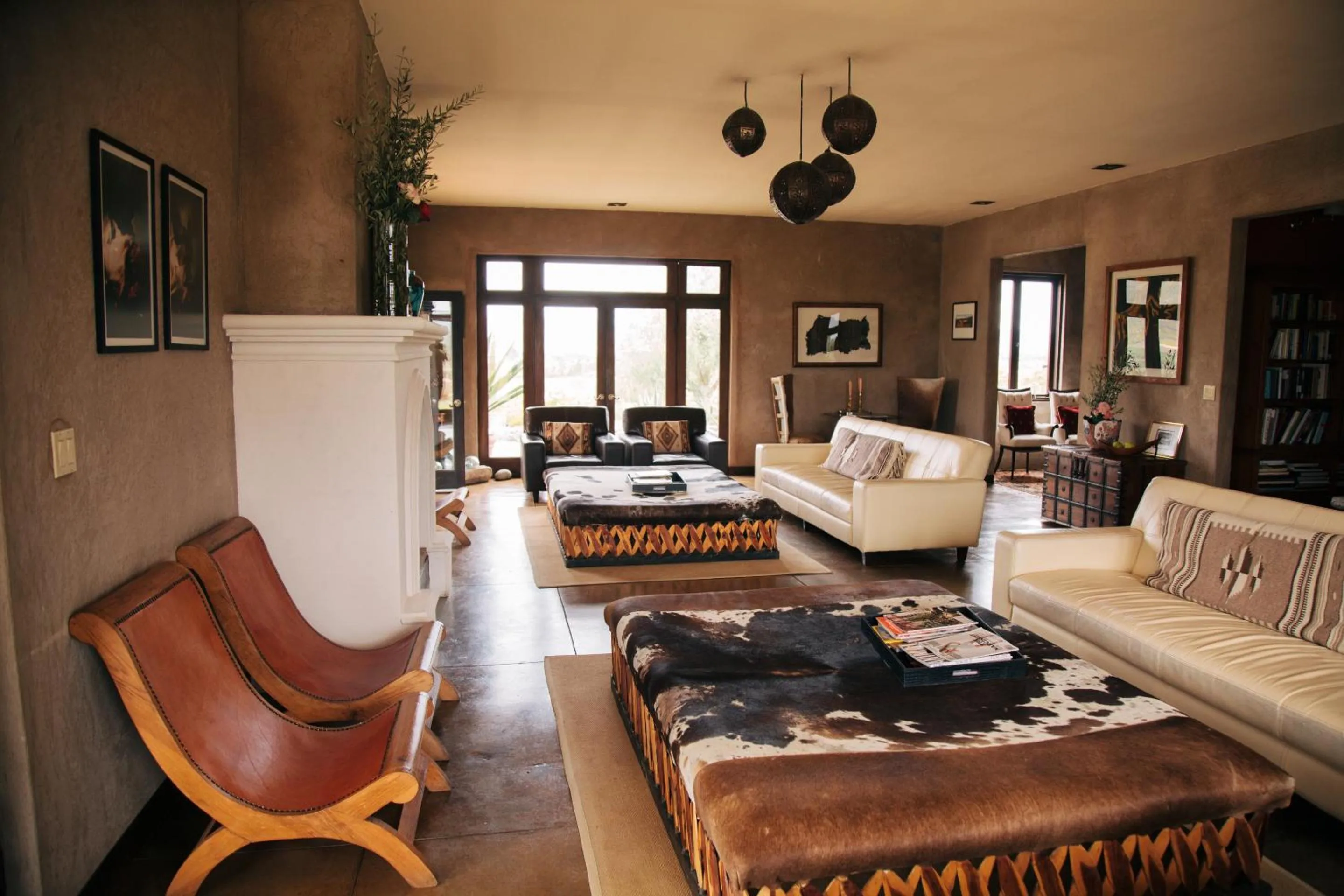 Living room in La Villa del Valle