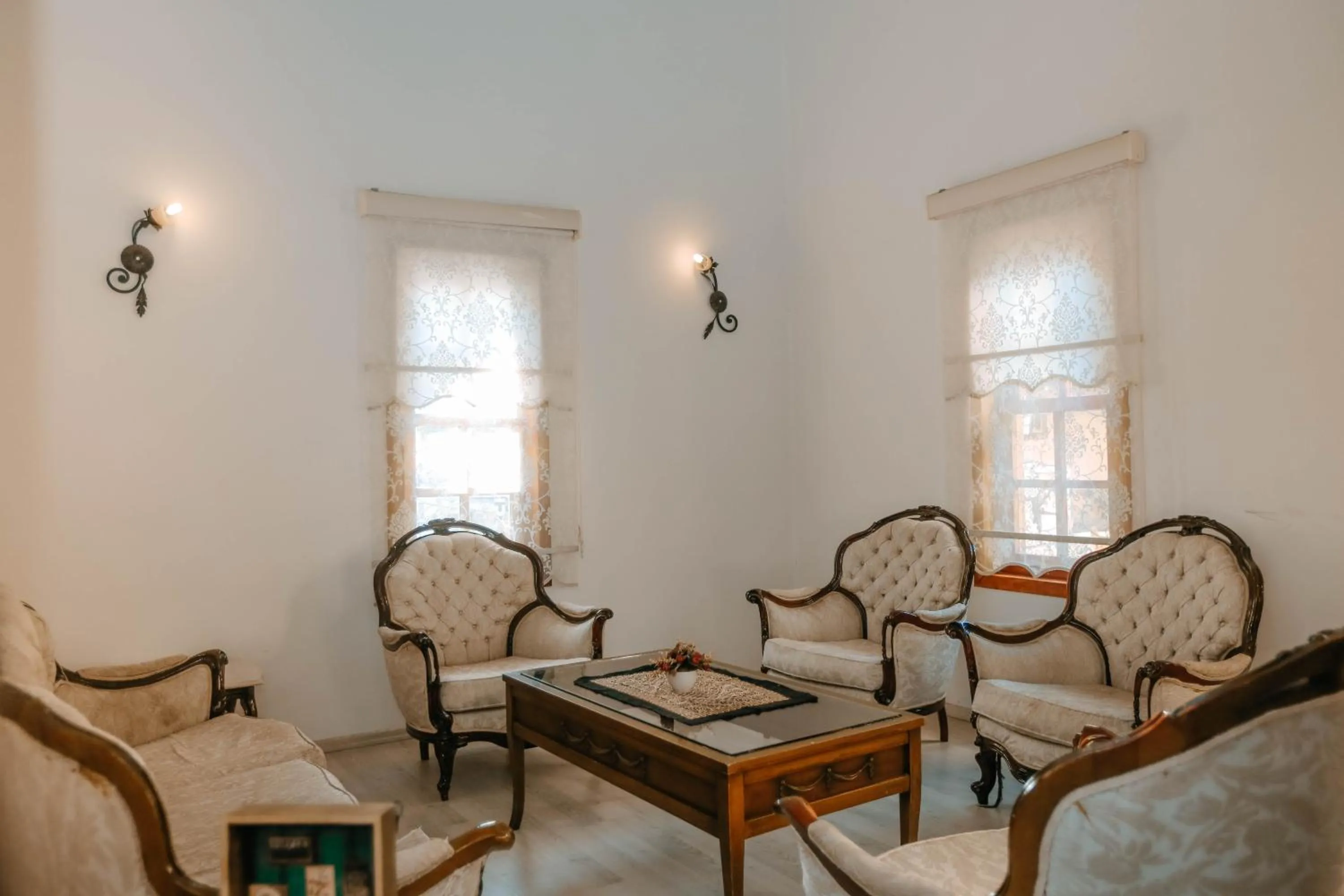 Lobby or reception in Patio Hotel