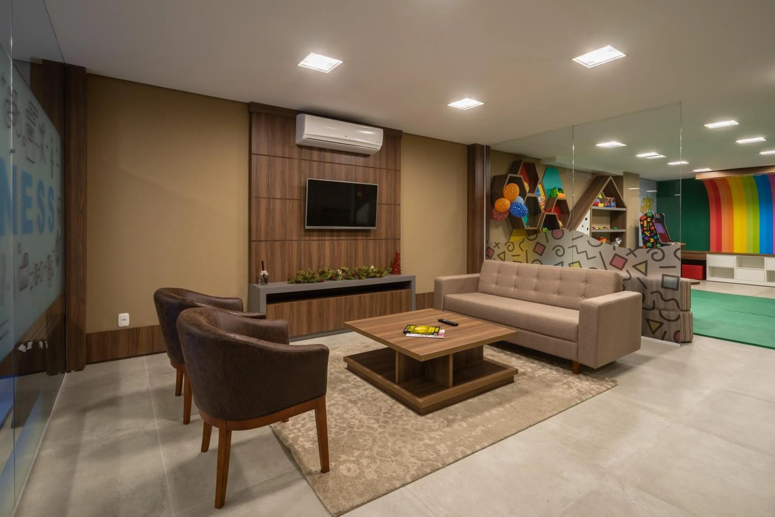 Seating area in Hotel Fioreze Centro