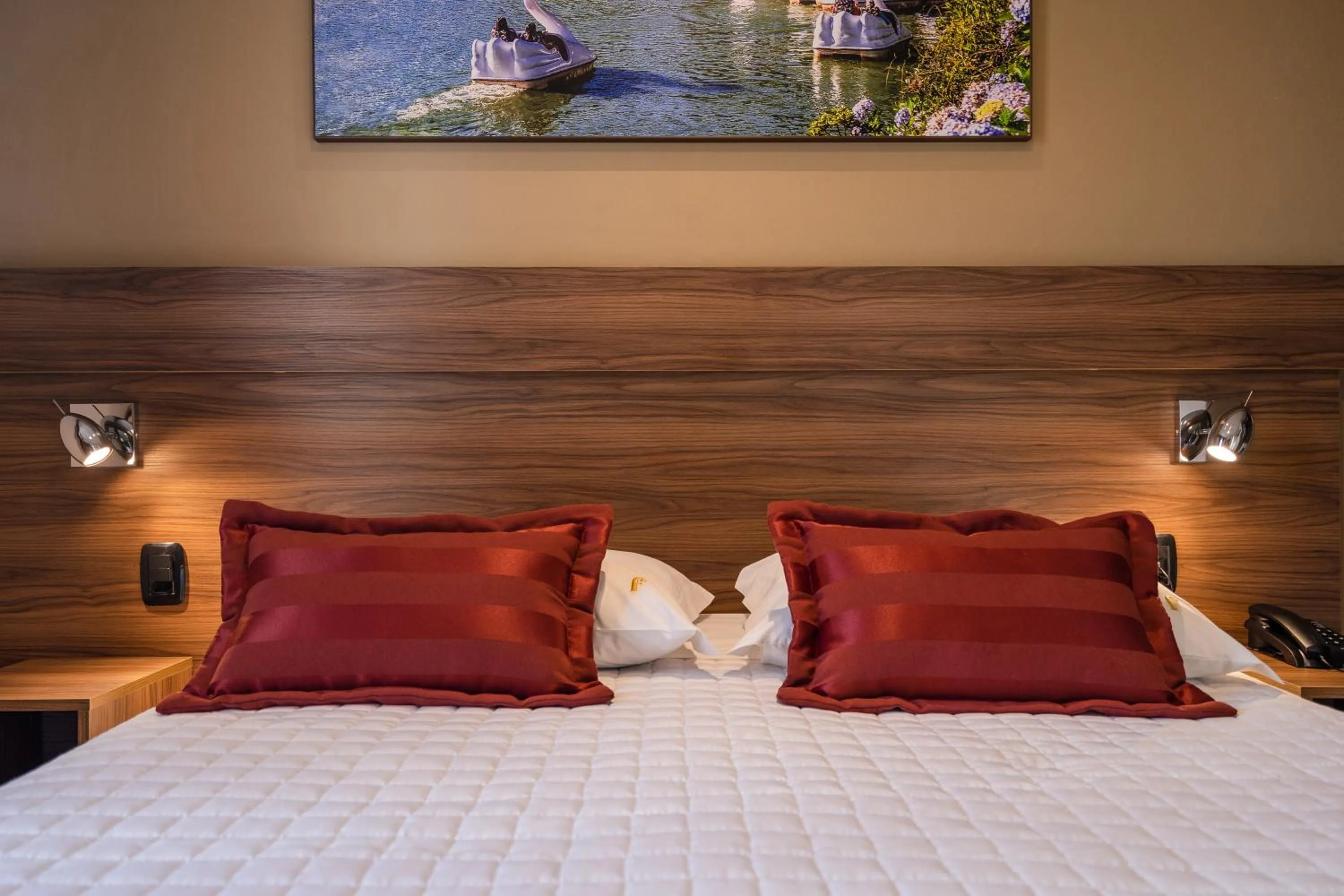 Bedroom, Bed in Hotel Fioreze Centro