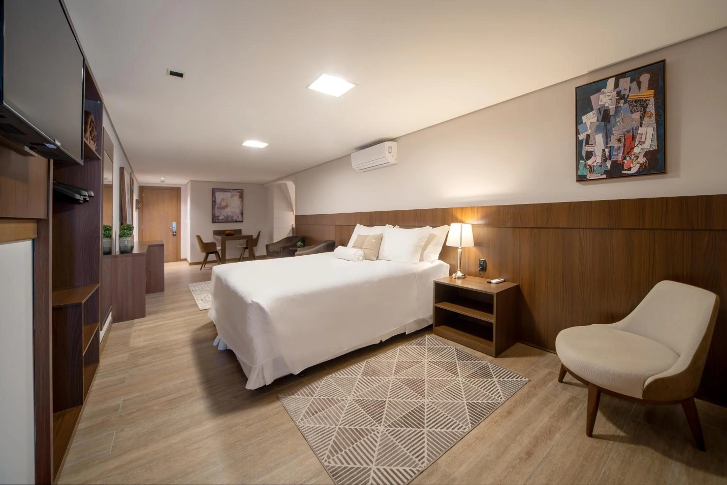 Bedroom, Bed in Hotel Fioreze Centro