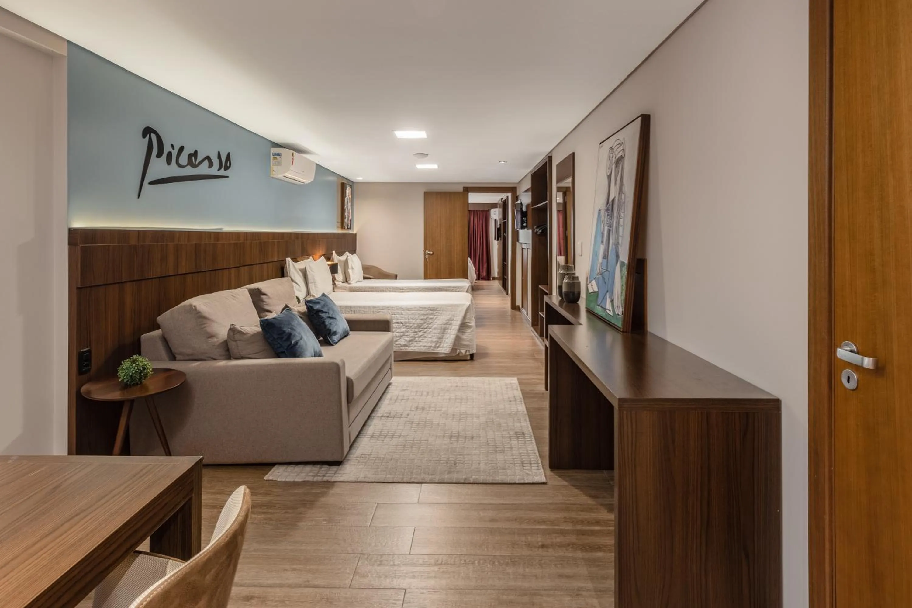 Bedroom, Bed in Hotel Fioreze Centro