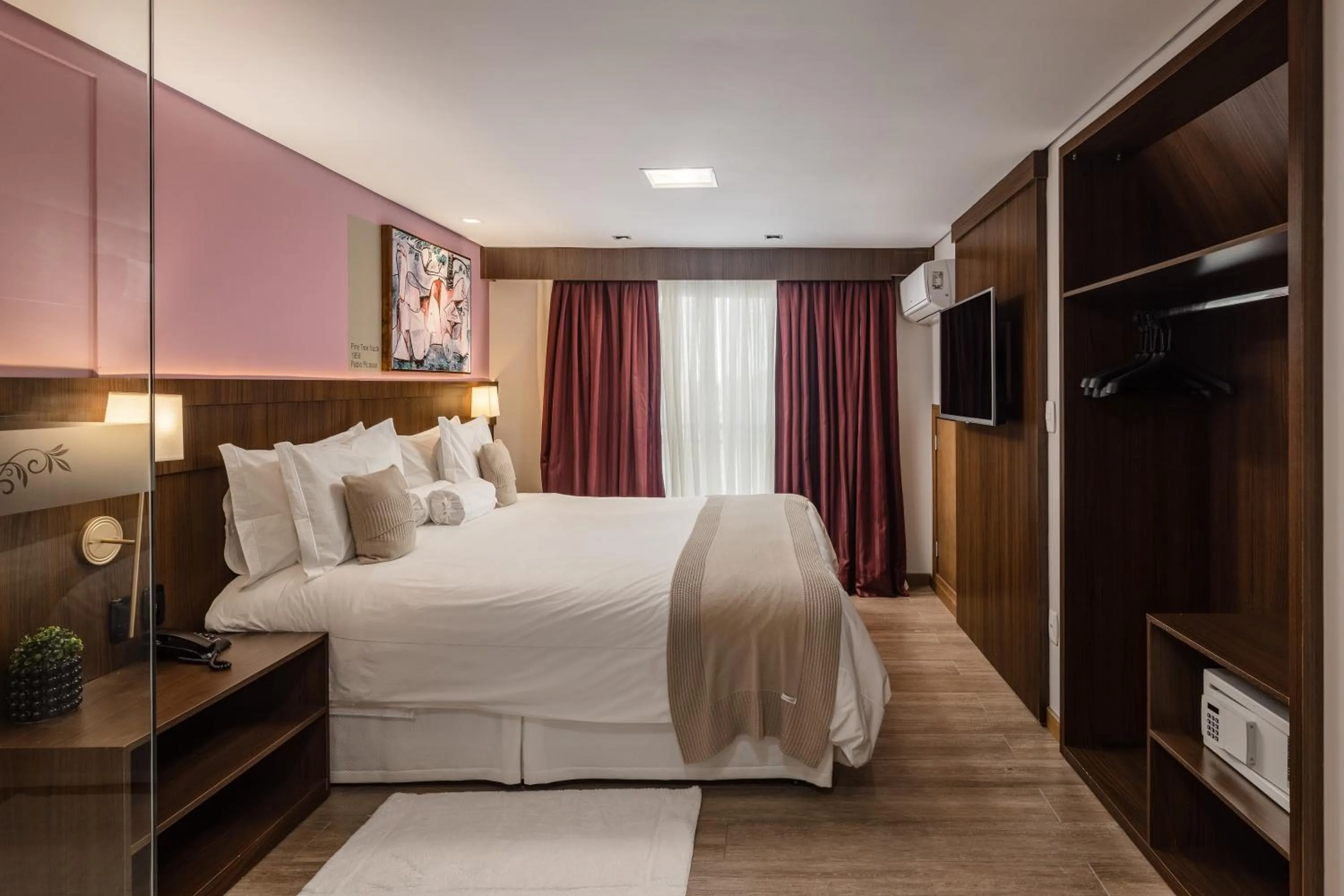 Bedroom, Bed in Hotel Fioreze Centro