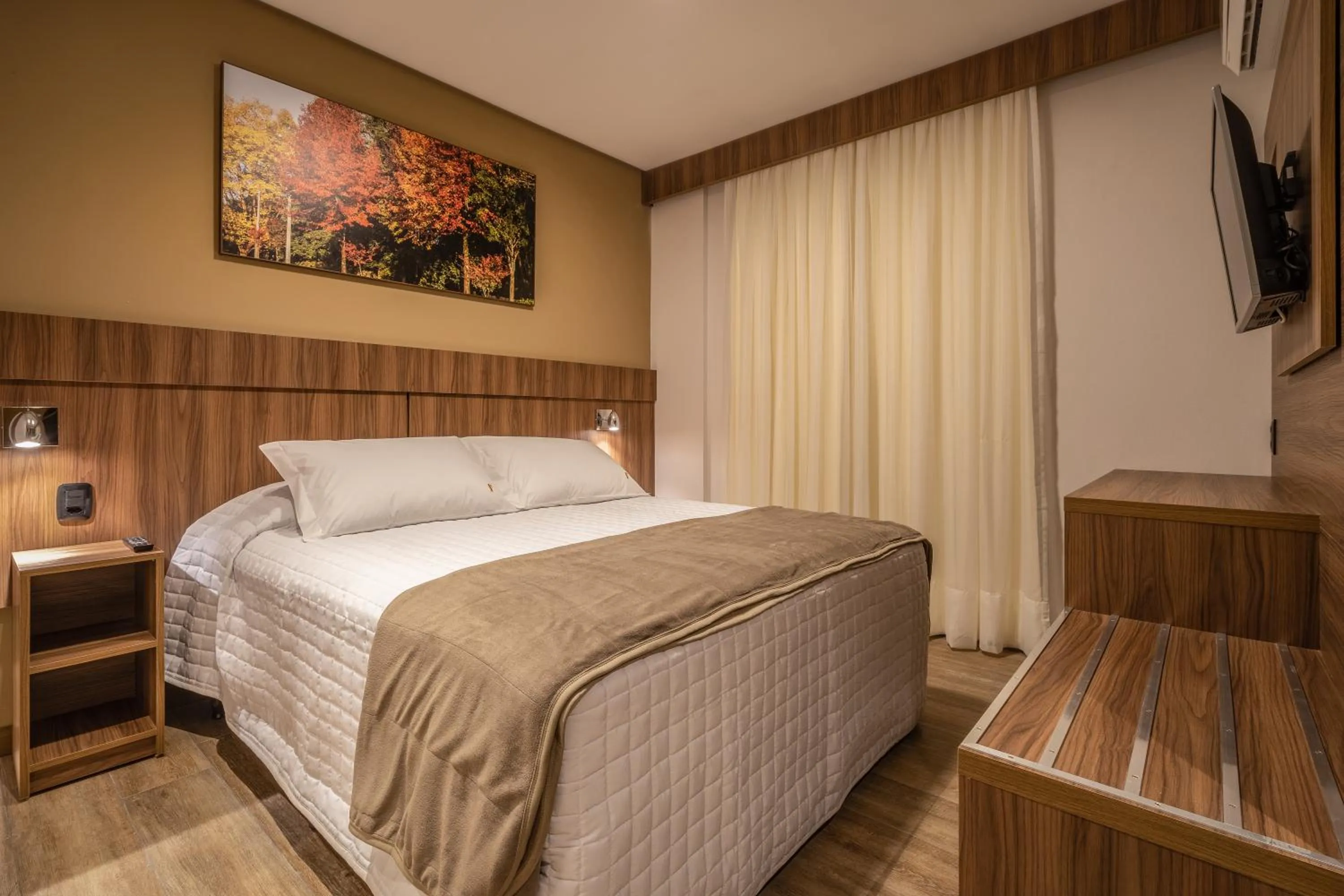 Bedroom, Bed in Hotel Fioreze Centro