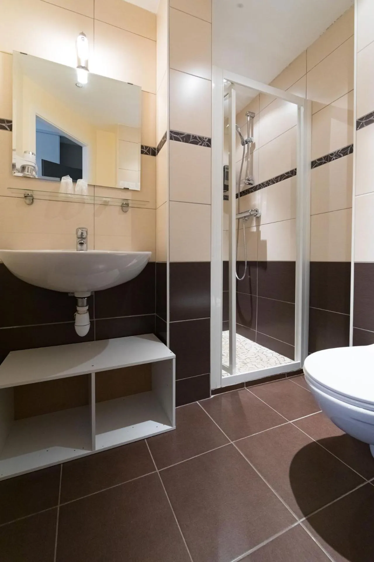 Bathroom in Hôtel Restaurant l'Aubergade