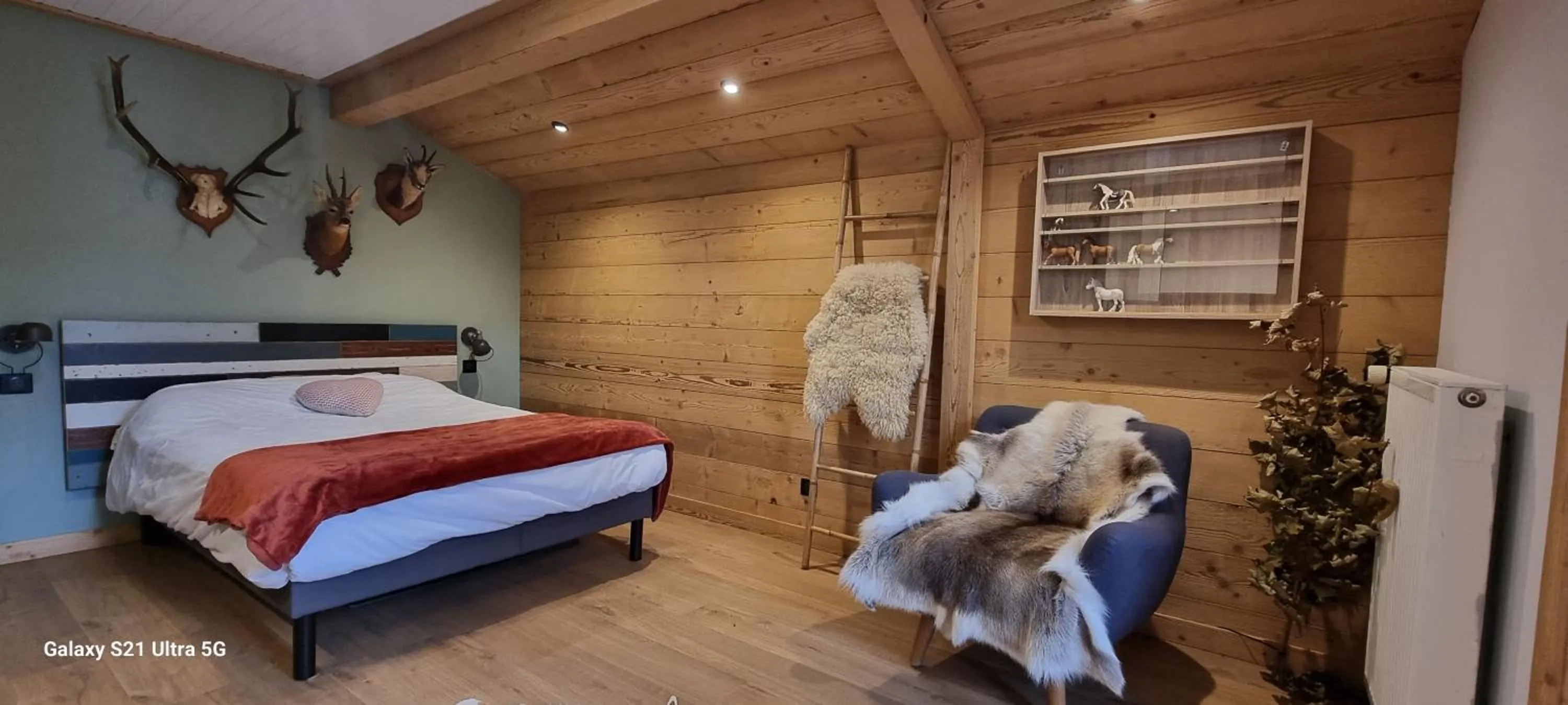 Bed in Hôtel Restaurant l'Aubergade