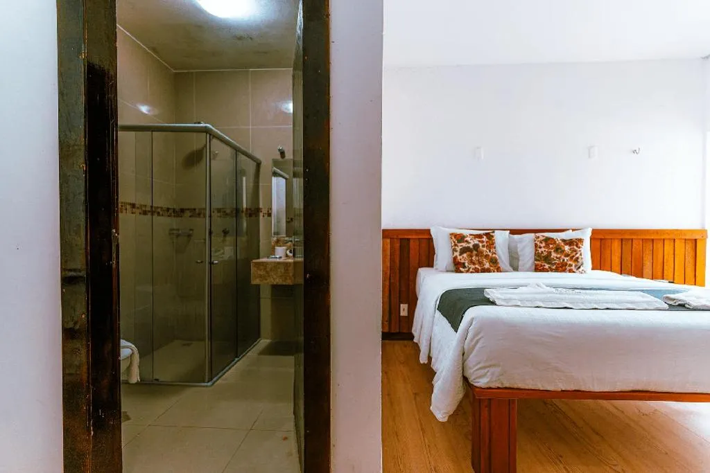 Bed in Hotel Casa do Mar