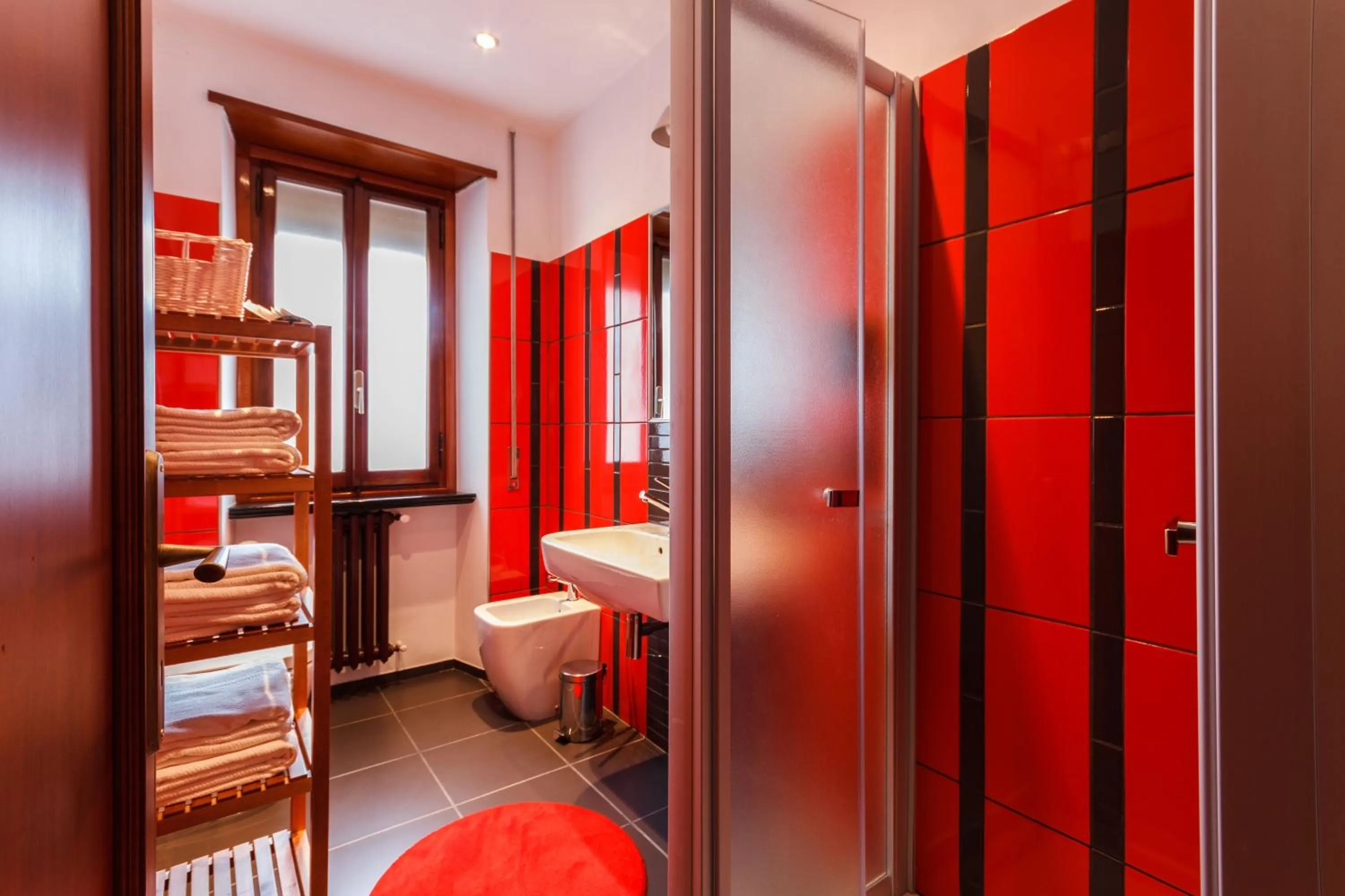 Bathroom, Bed in L'Angolo Cortese