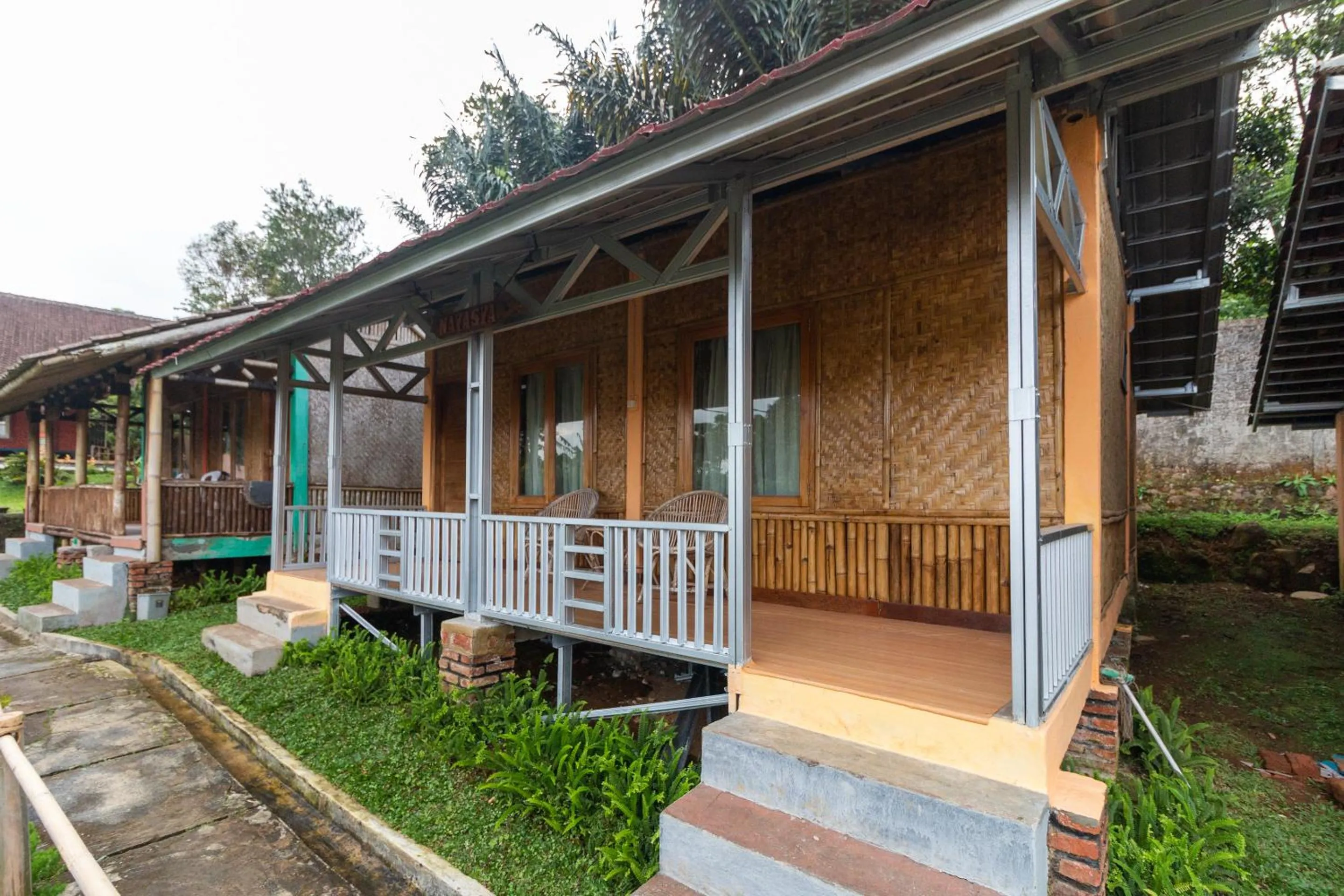 Garden view in RedDoorz Plus At Grand Yustik Sukabumi