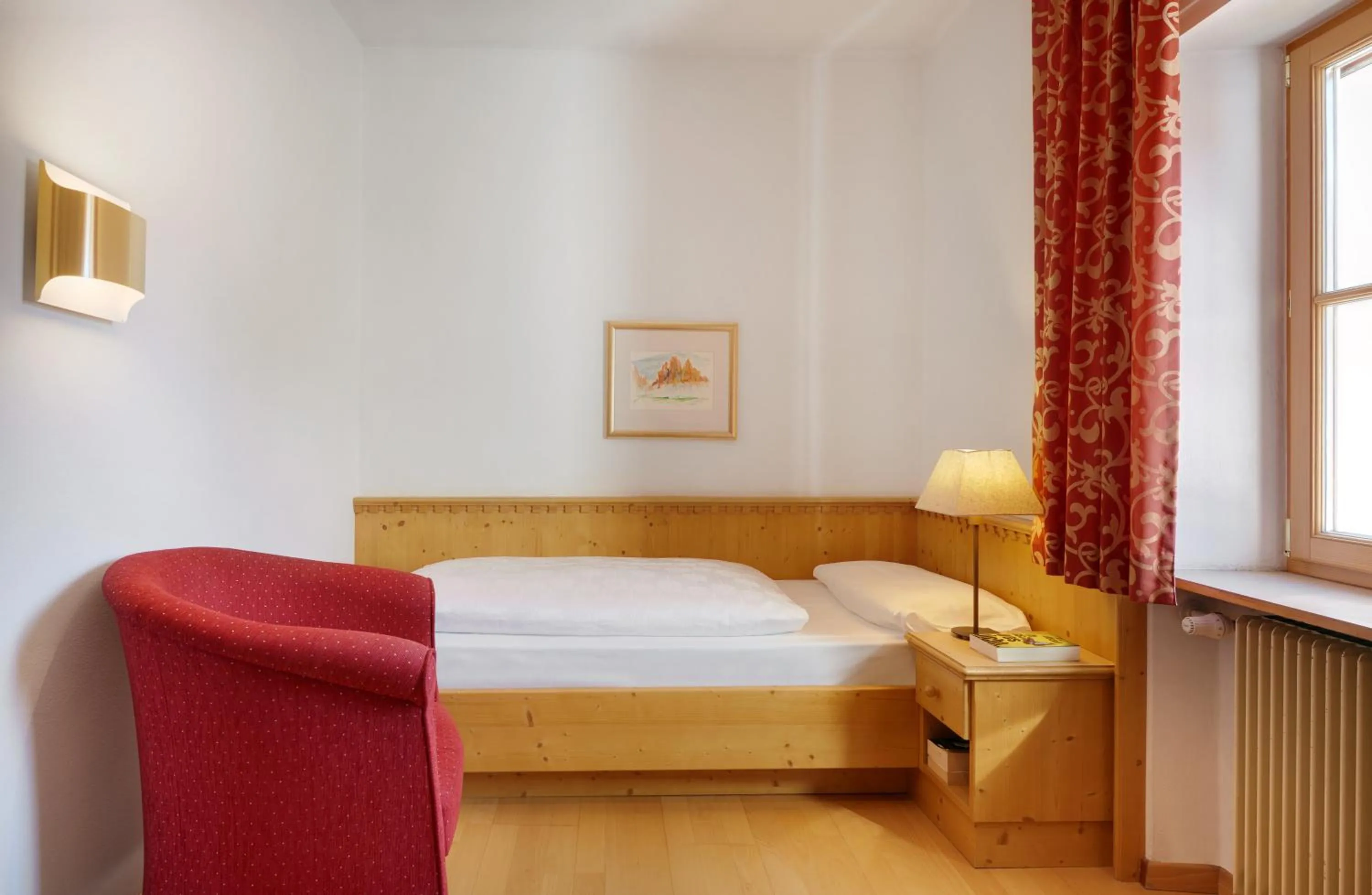 Bed in Parkhotel Post