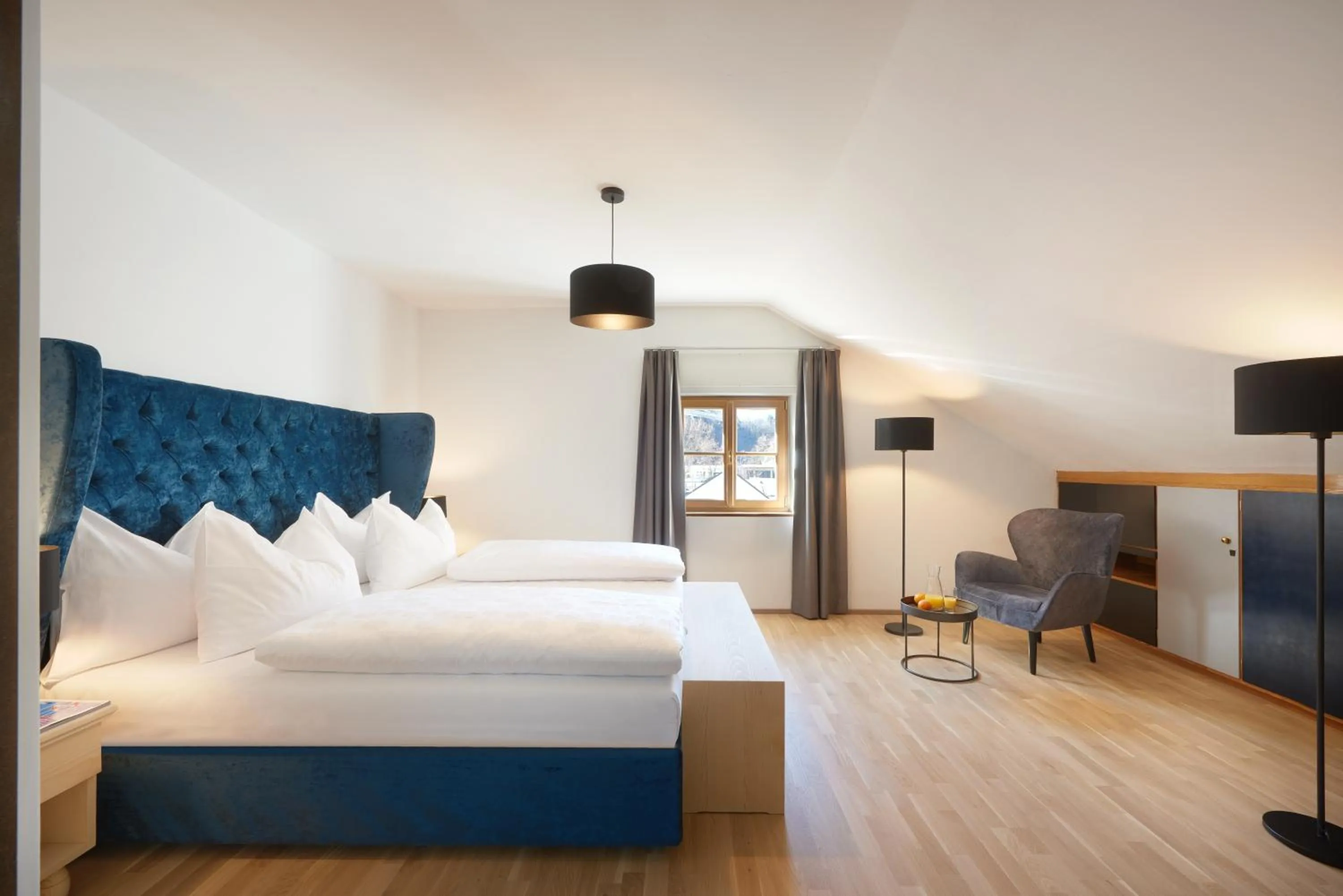 Bed in Parkhotel Post