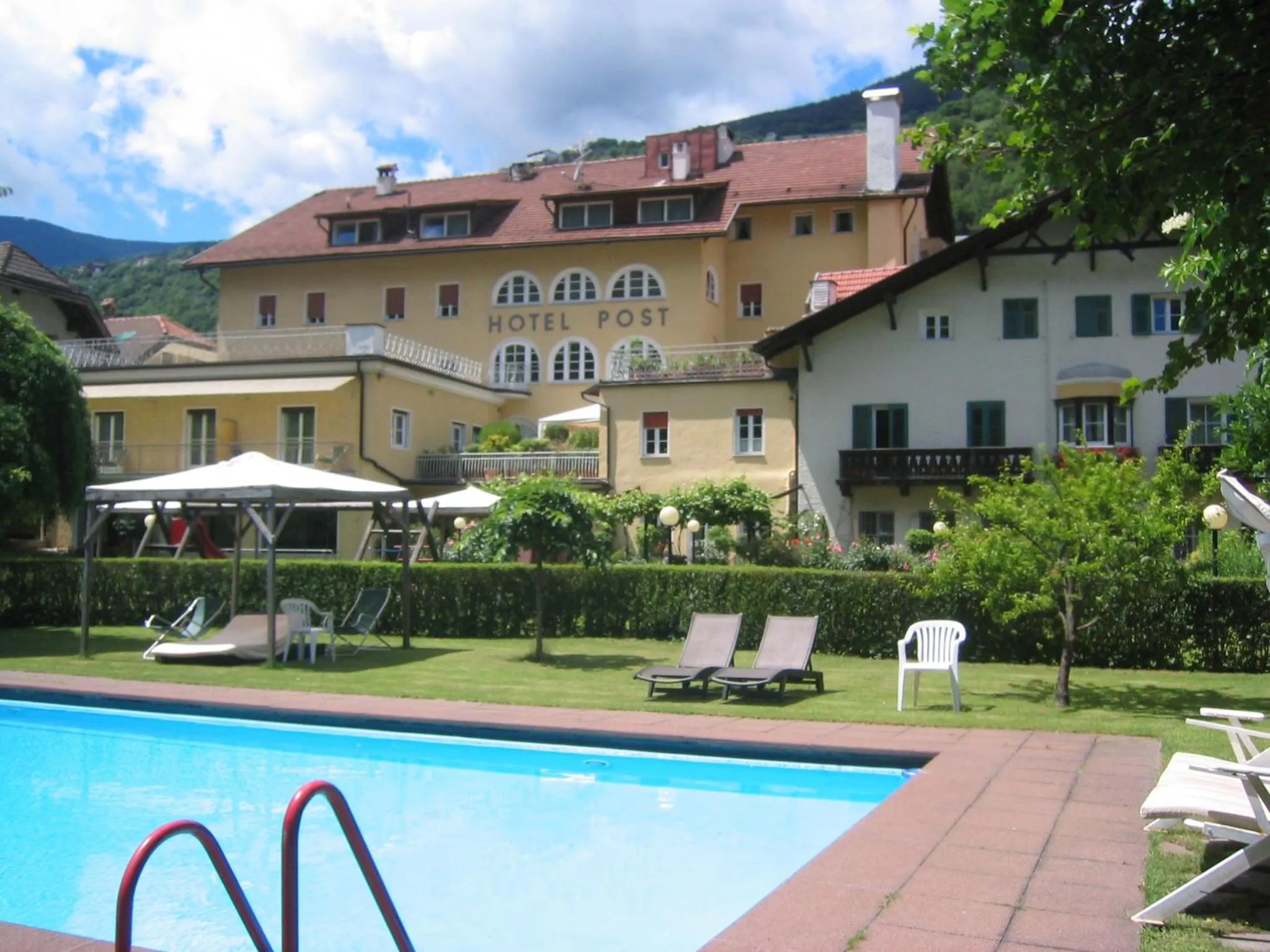 Garden in Parkhotel Post