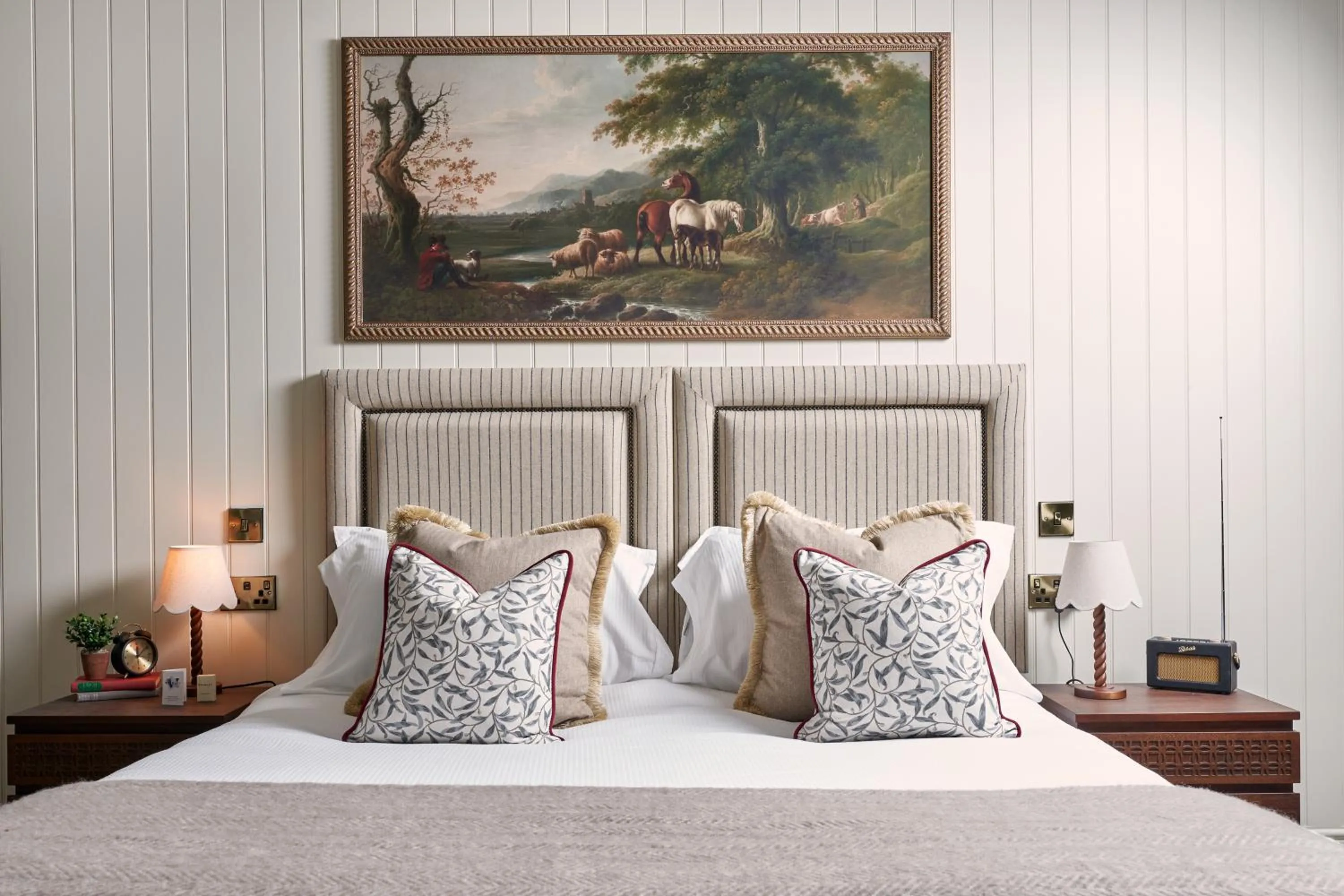 Bed in King John Inn