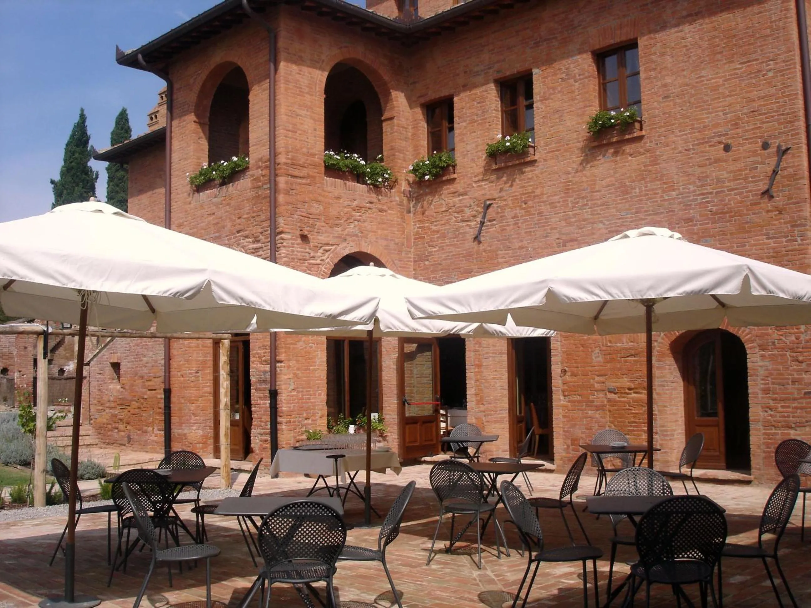 Patio in Relais la Leopoldina