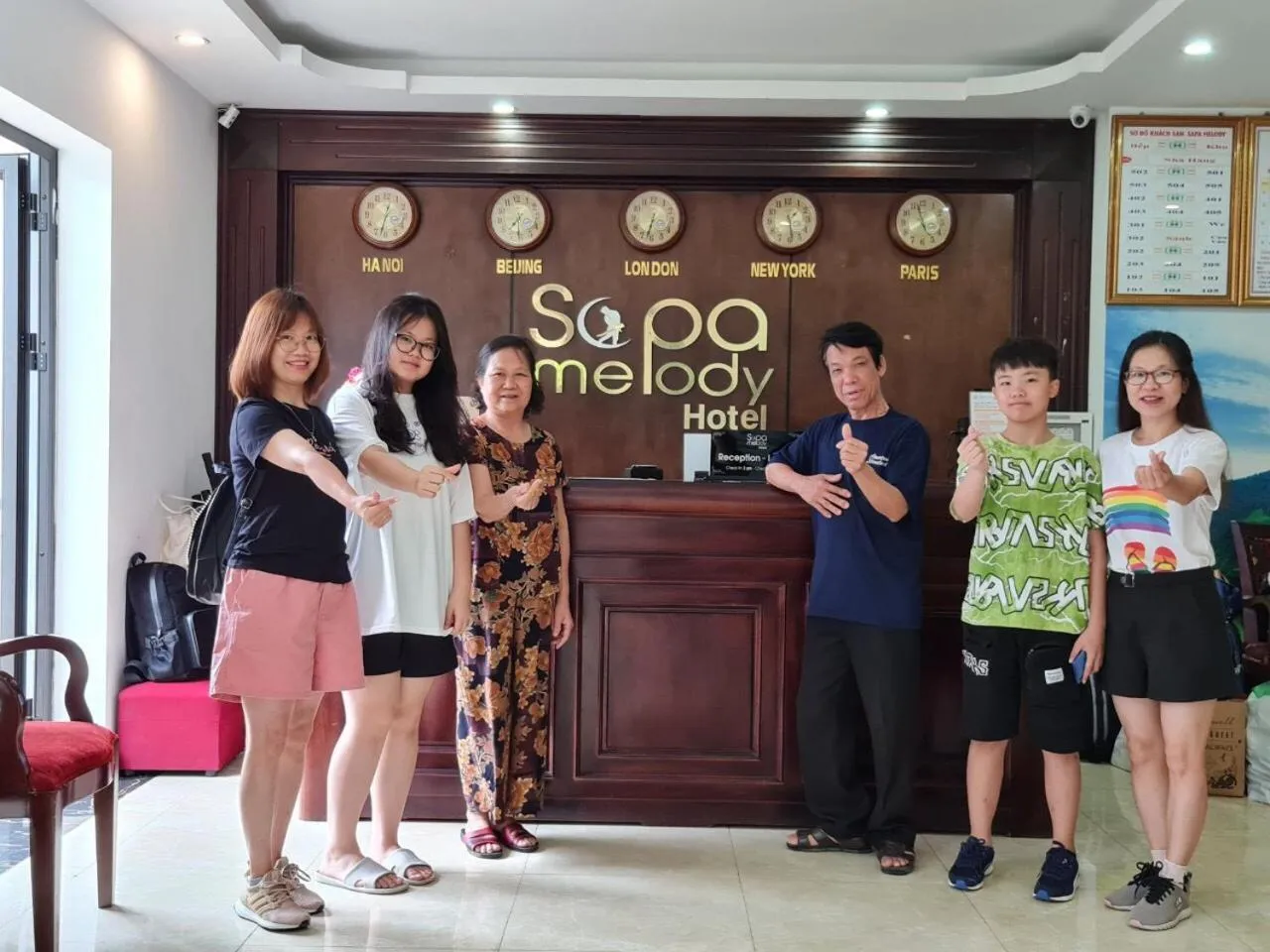 Lobby or reception in Sapa Melody Hotel