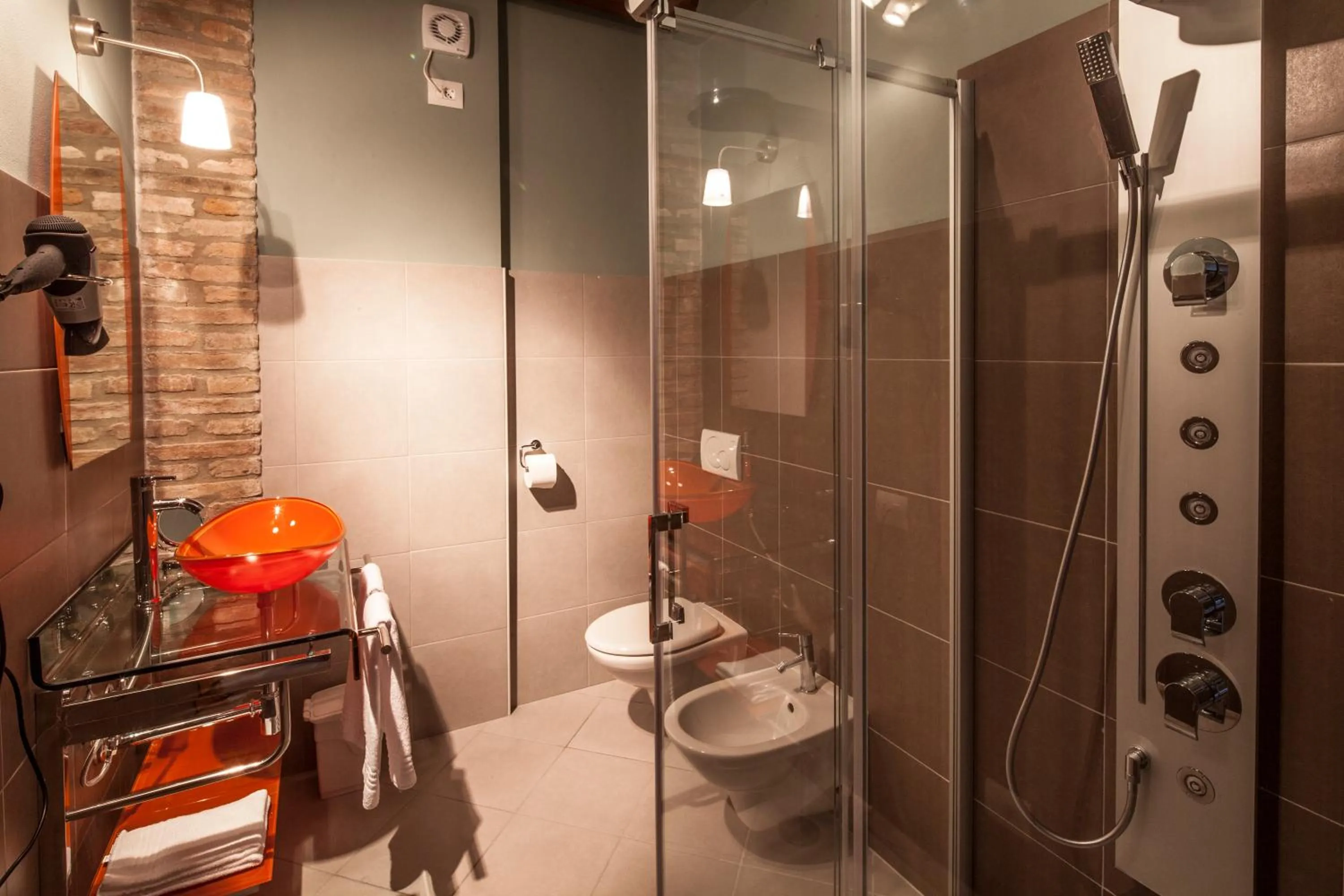 Shower in Hotel Residence Diamantina