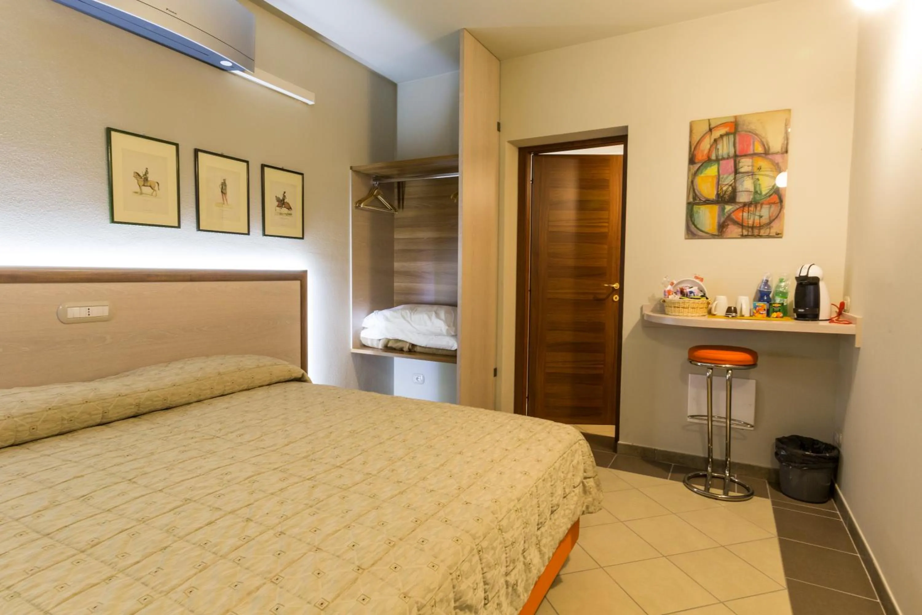 Bed in Hotel Residence Diamantina