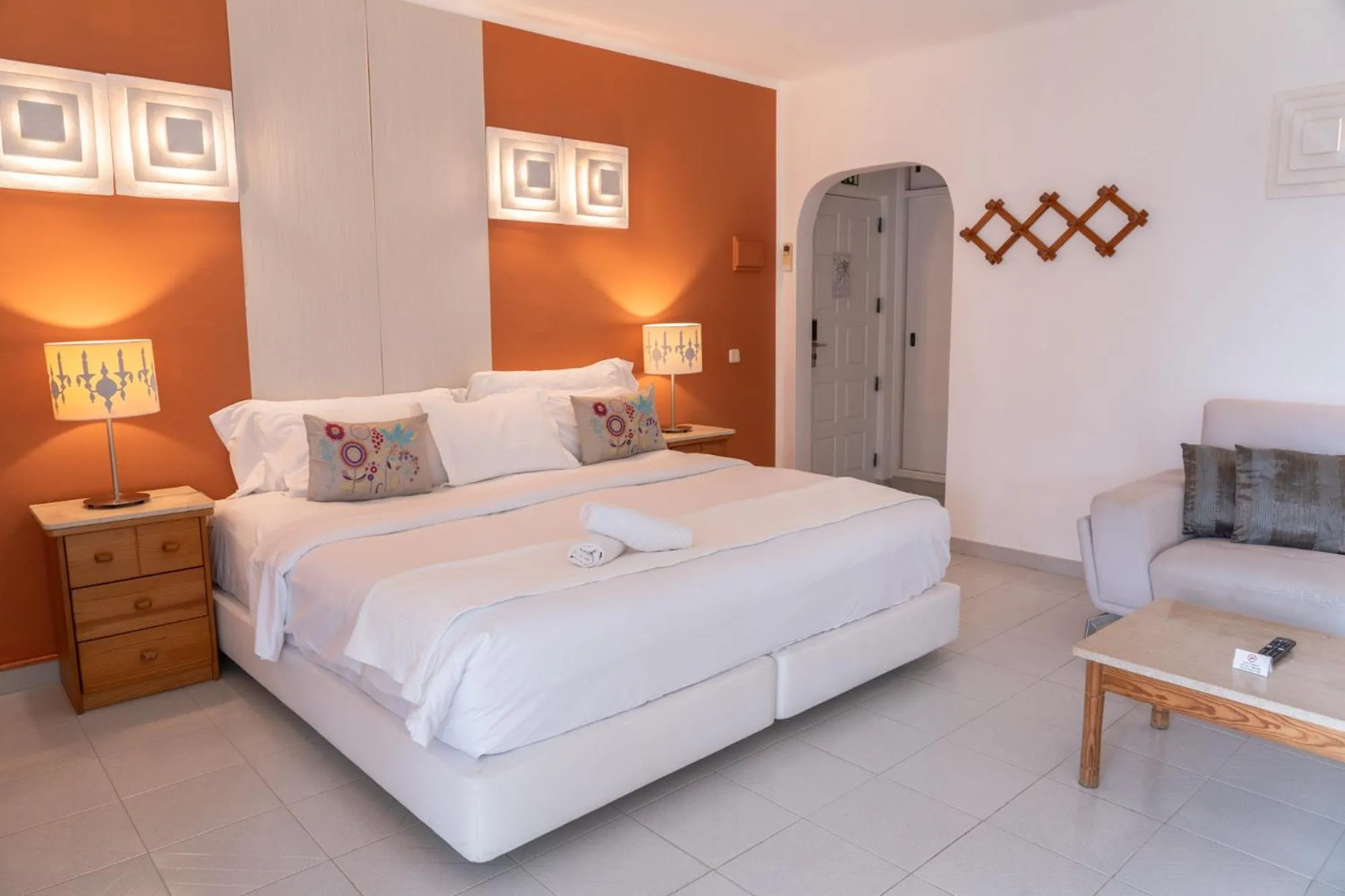 Bedroom, Bed in Villa Mar Azul