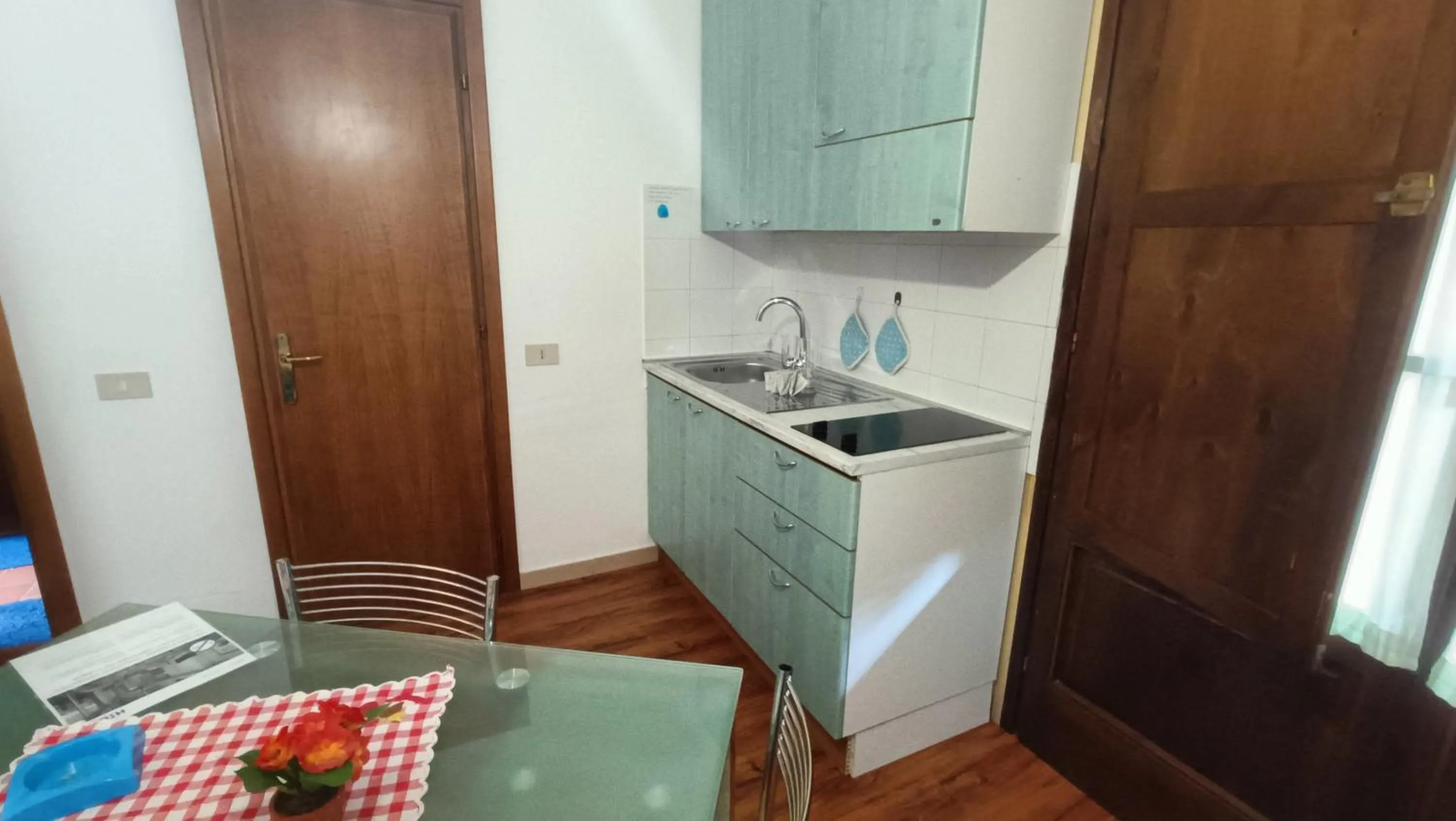 Kitchen or kitchenette in Residence Ristorante Il Paradiso