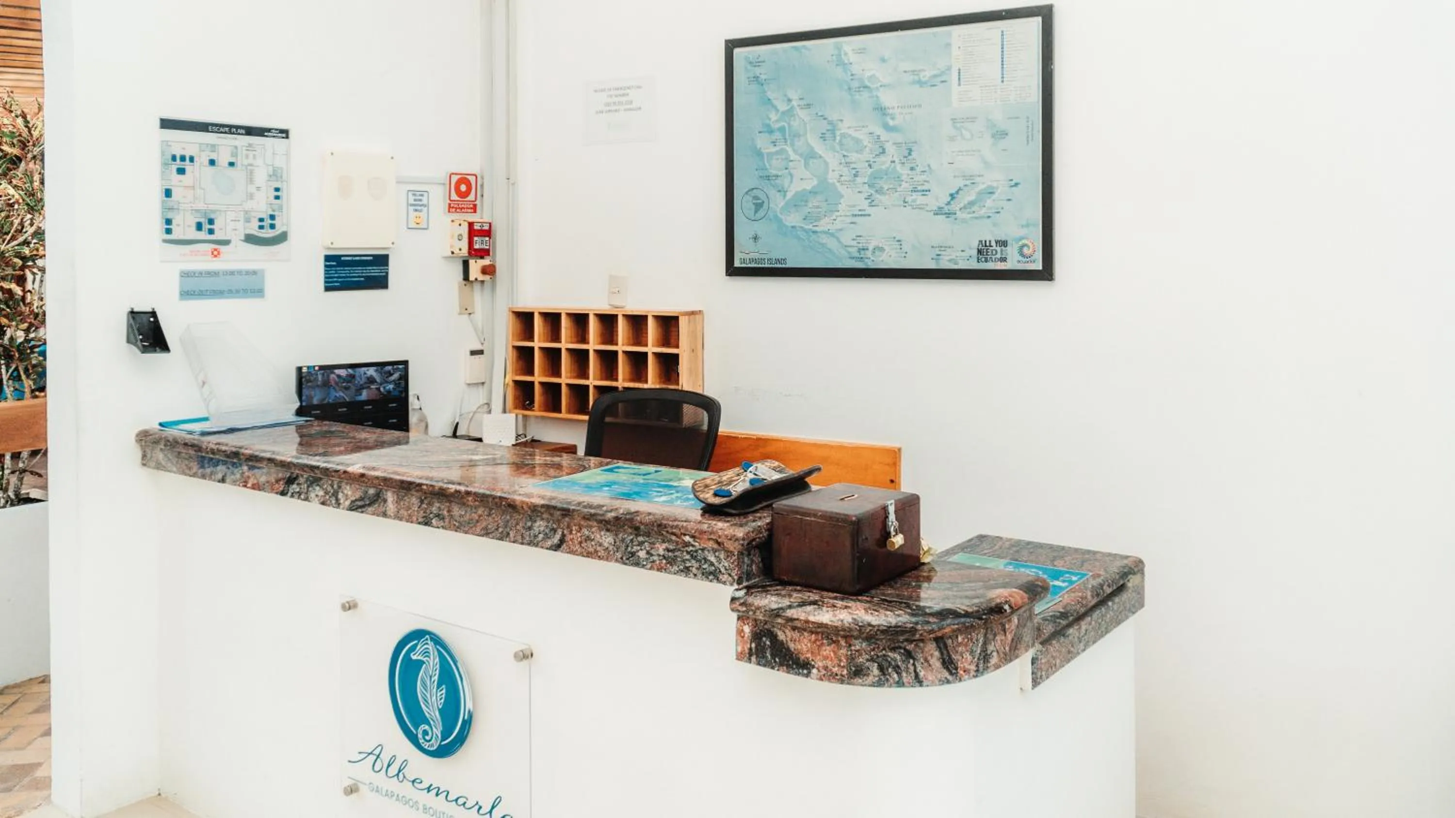 Property building in Hotel Albemarle Galapagos Beachfront