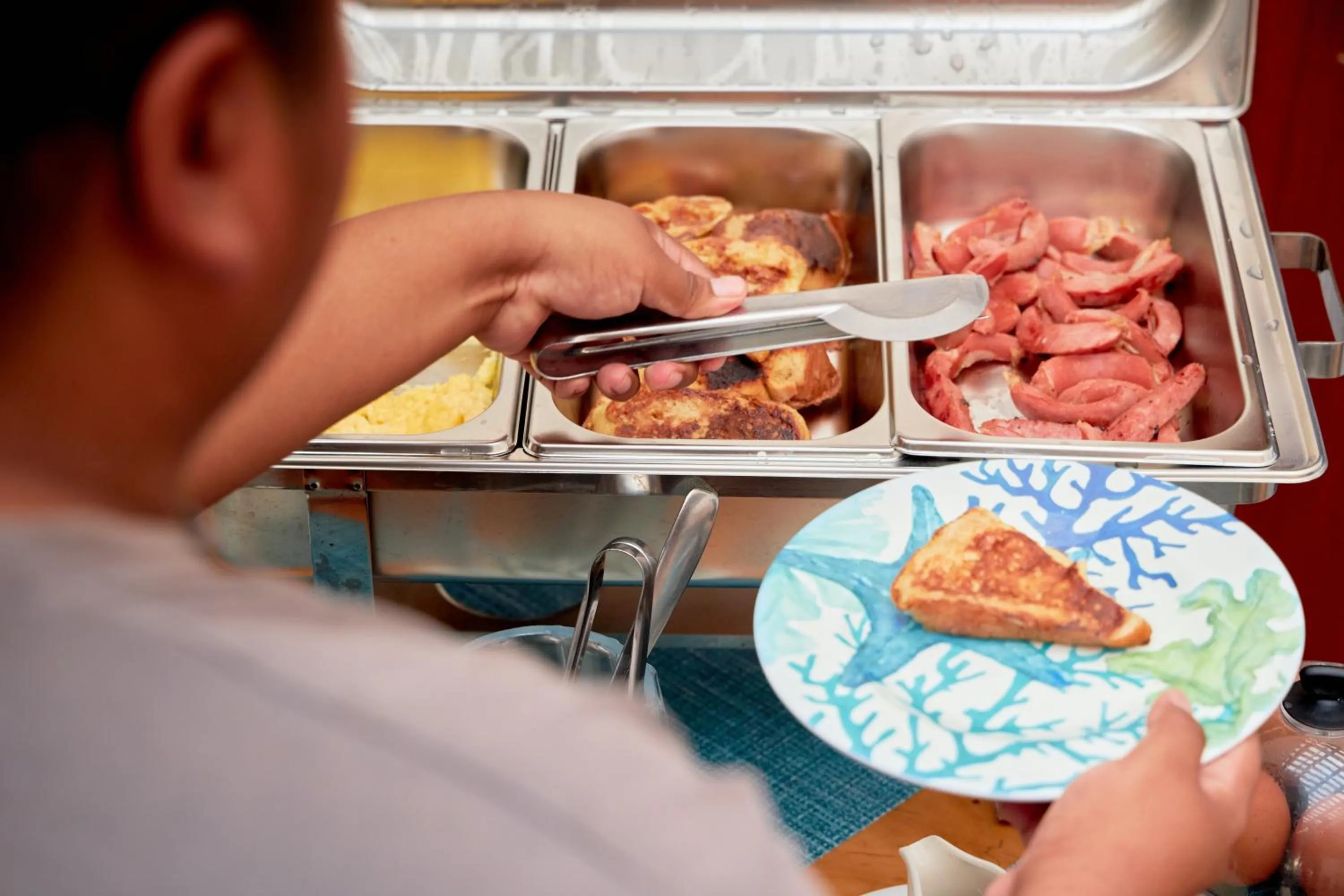 Breakfast in Hotel Albemarle Galapagos Beachfront