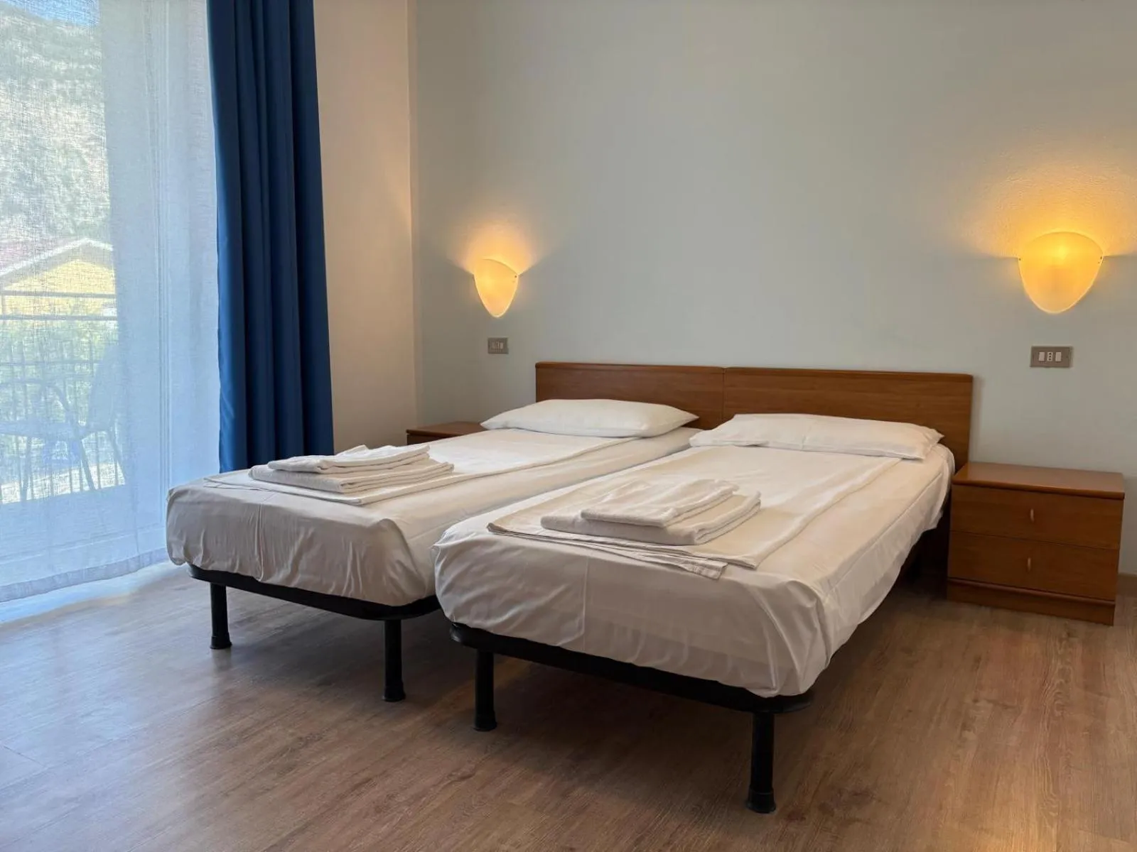 Bed in Hotel Villa Al Vento