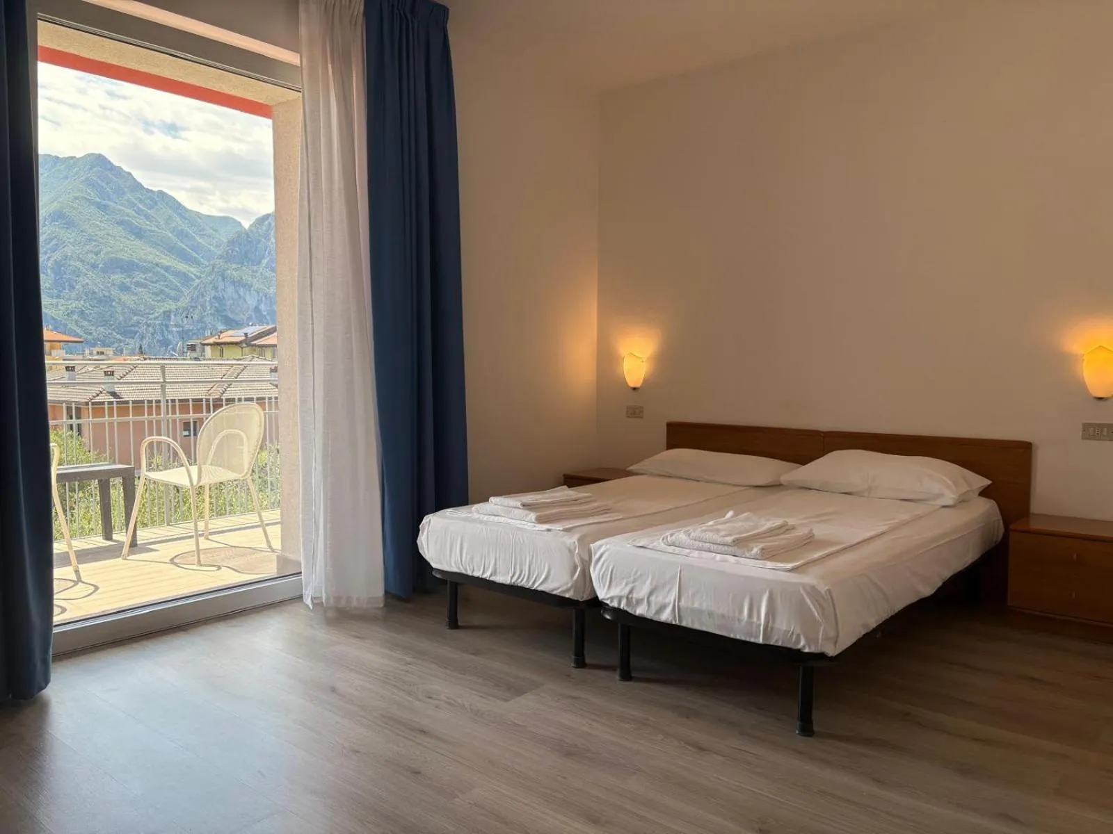 Bed in Hotel Villa Al Vento