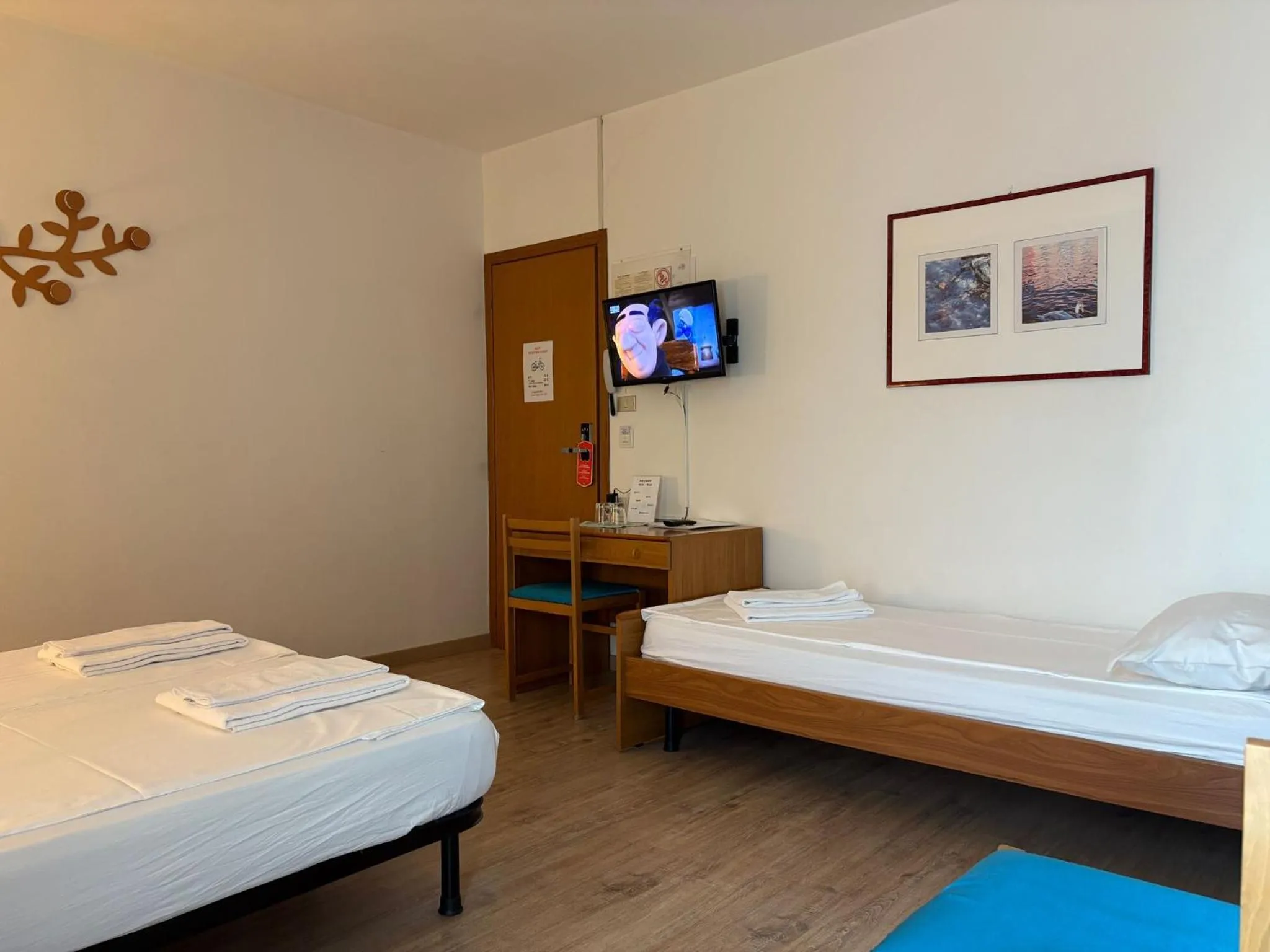 Bed in Hotel Villa Al Vento