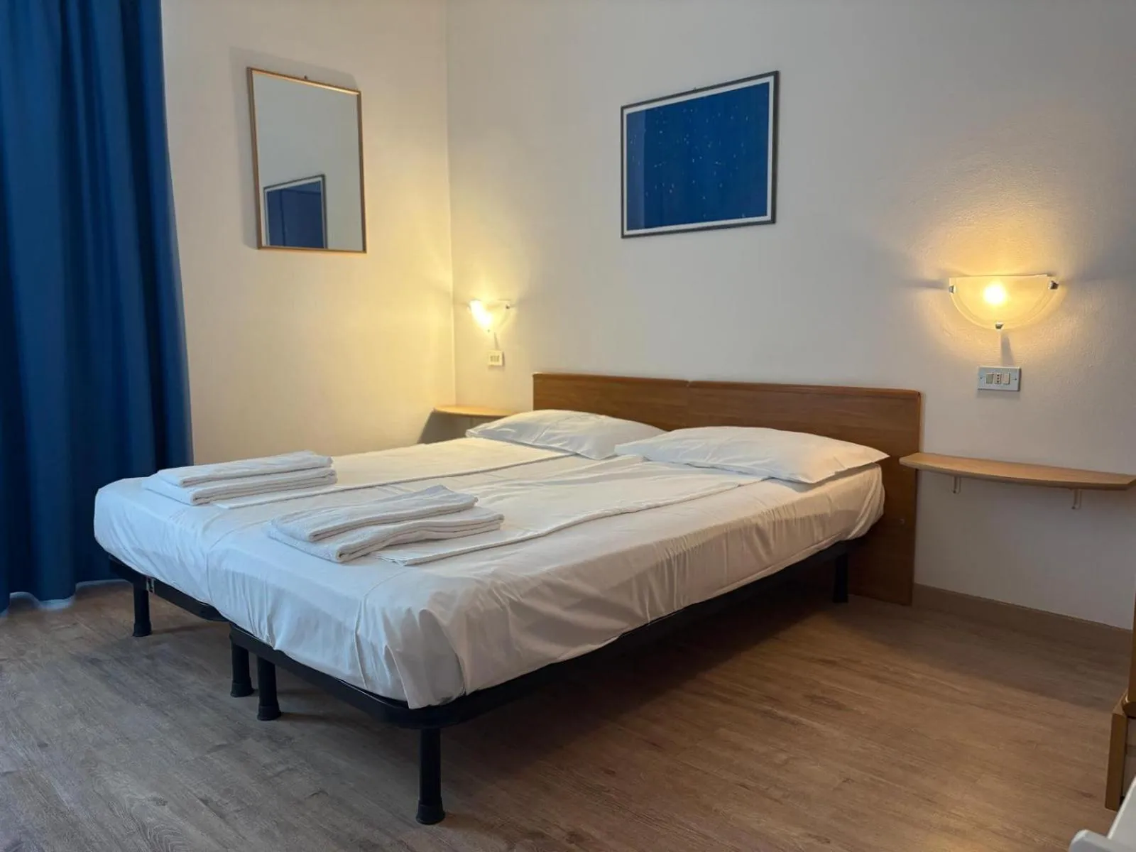 Bed in Hotel Villa Al Vento