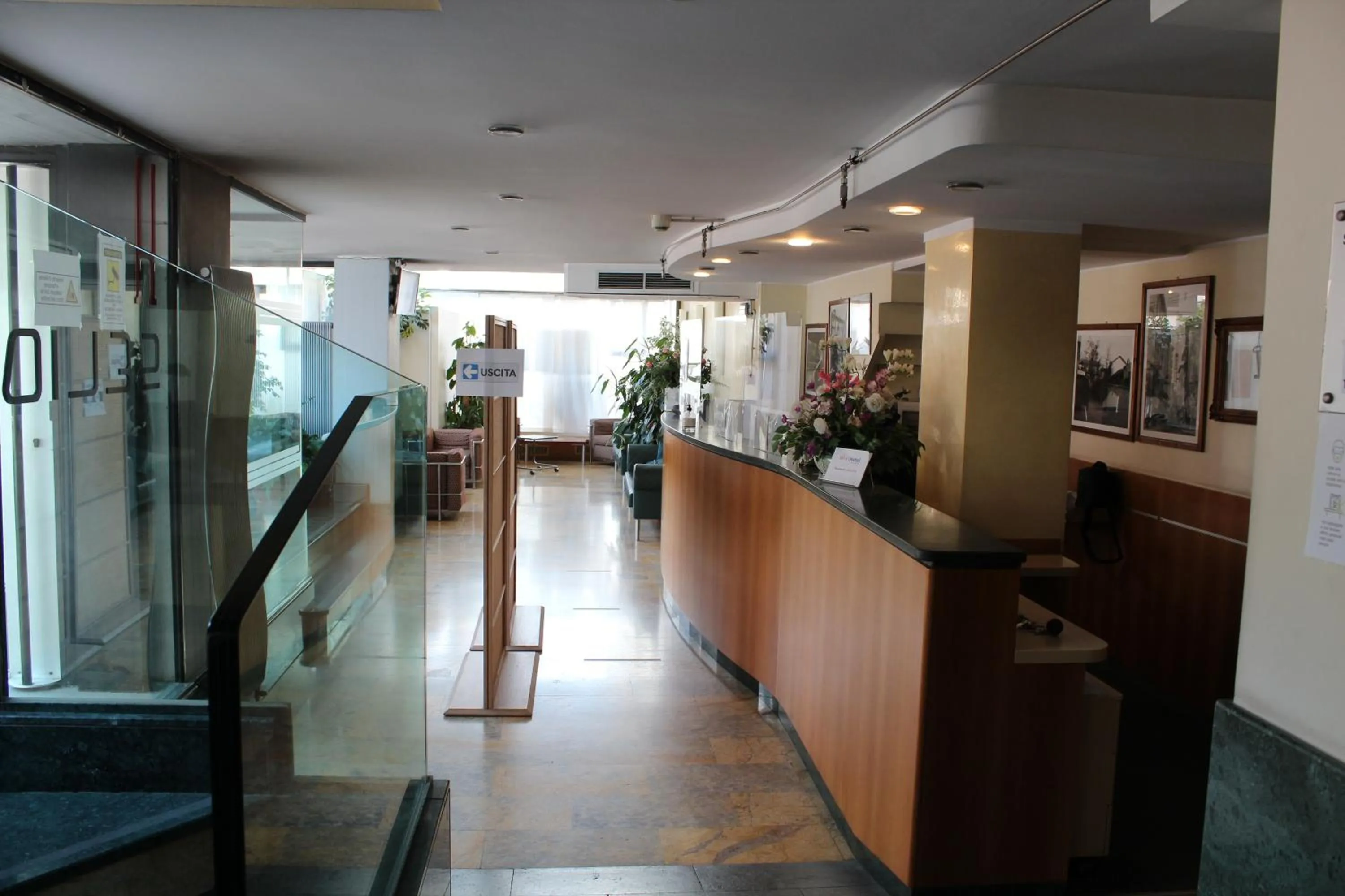 Lobby or reception in Hotel Selide
