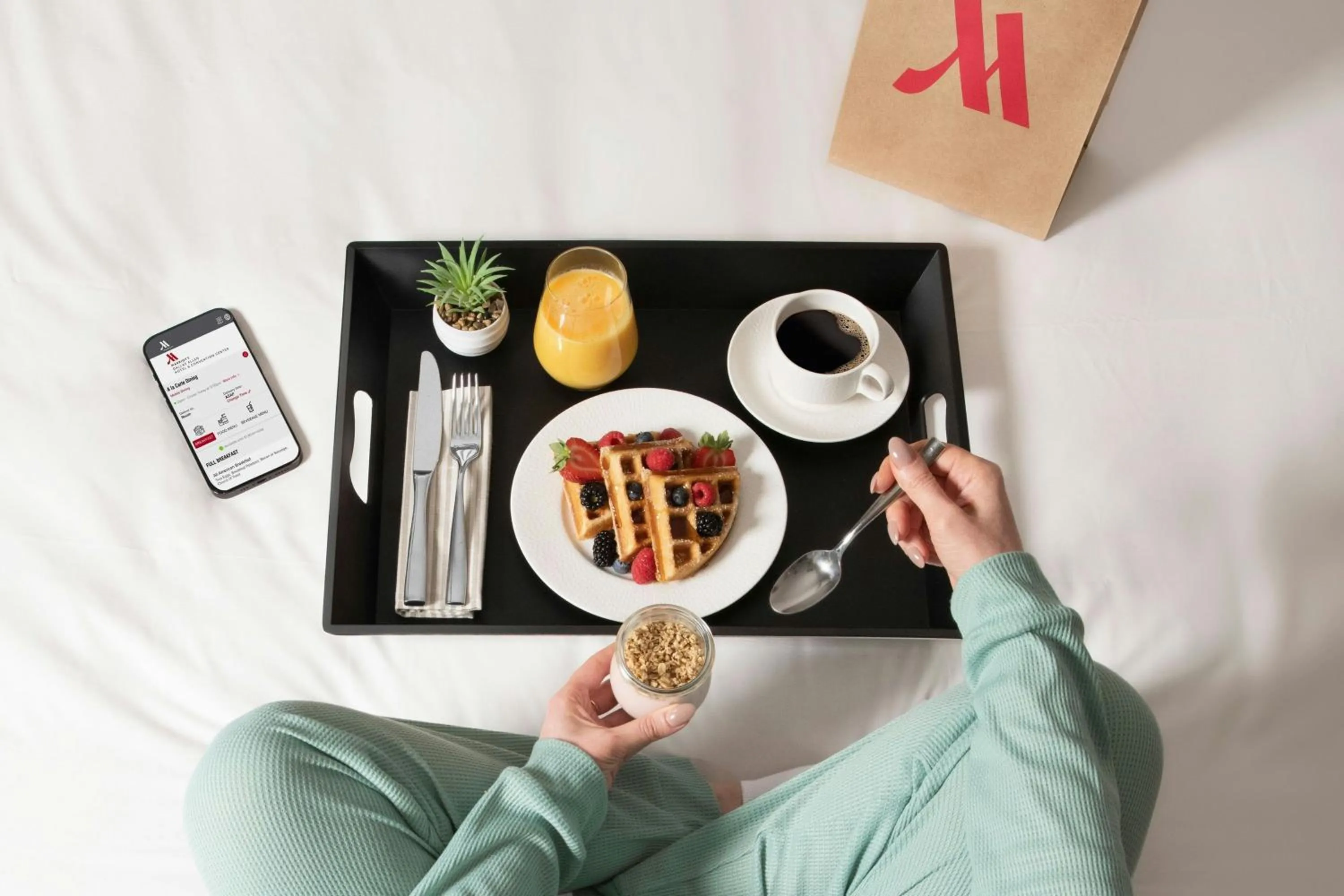 Breakfast in Marriott Dallas Allen Hotel & Convention Center