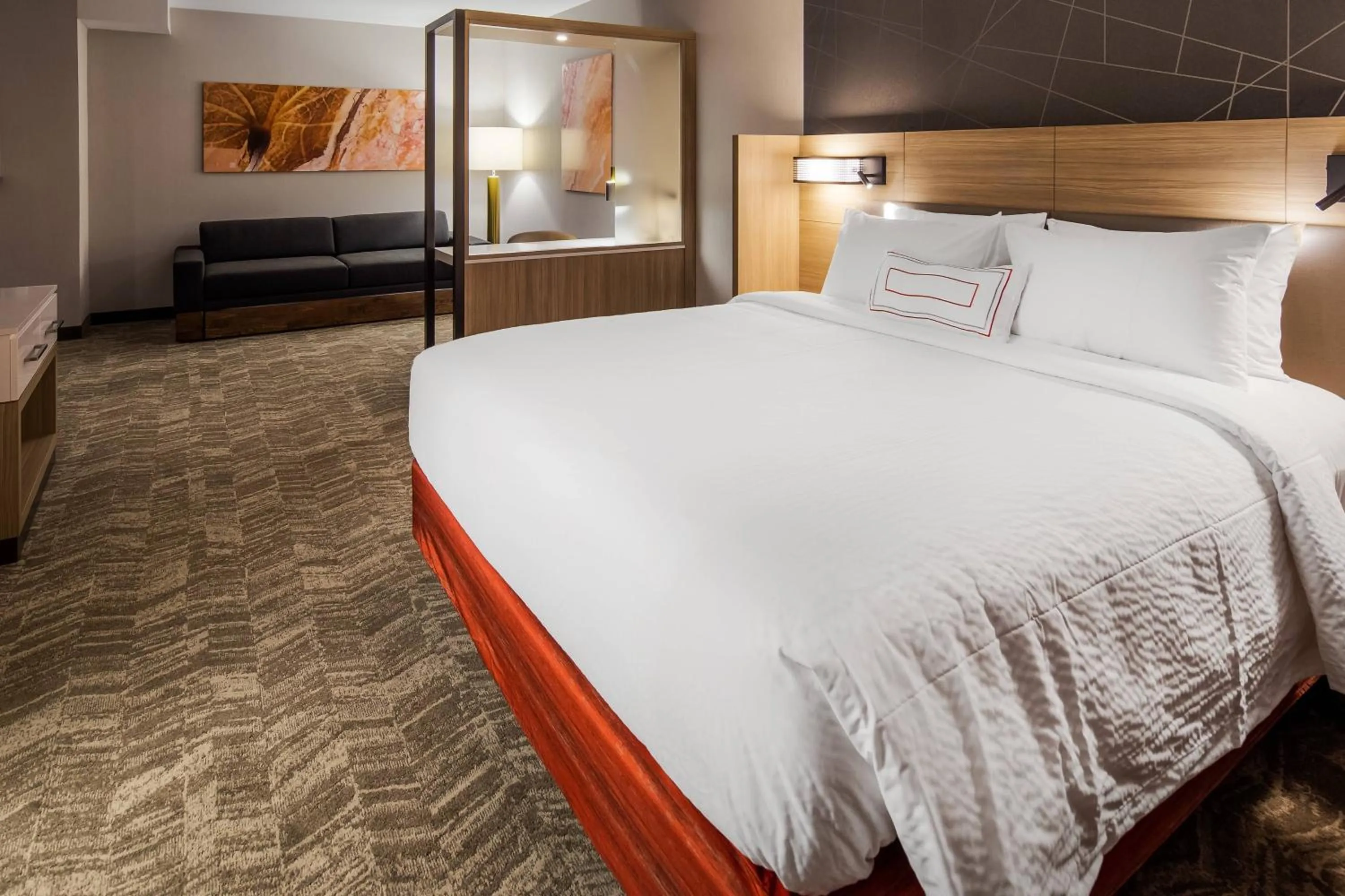 Bedroom, Bed in SpringHill Suites by Marriott Chambersburg