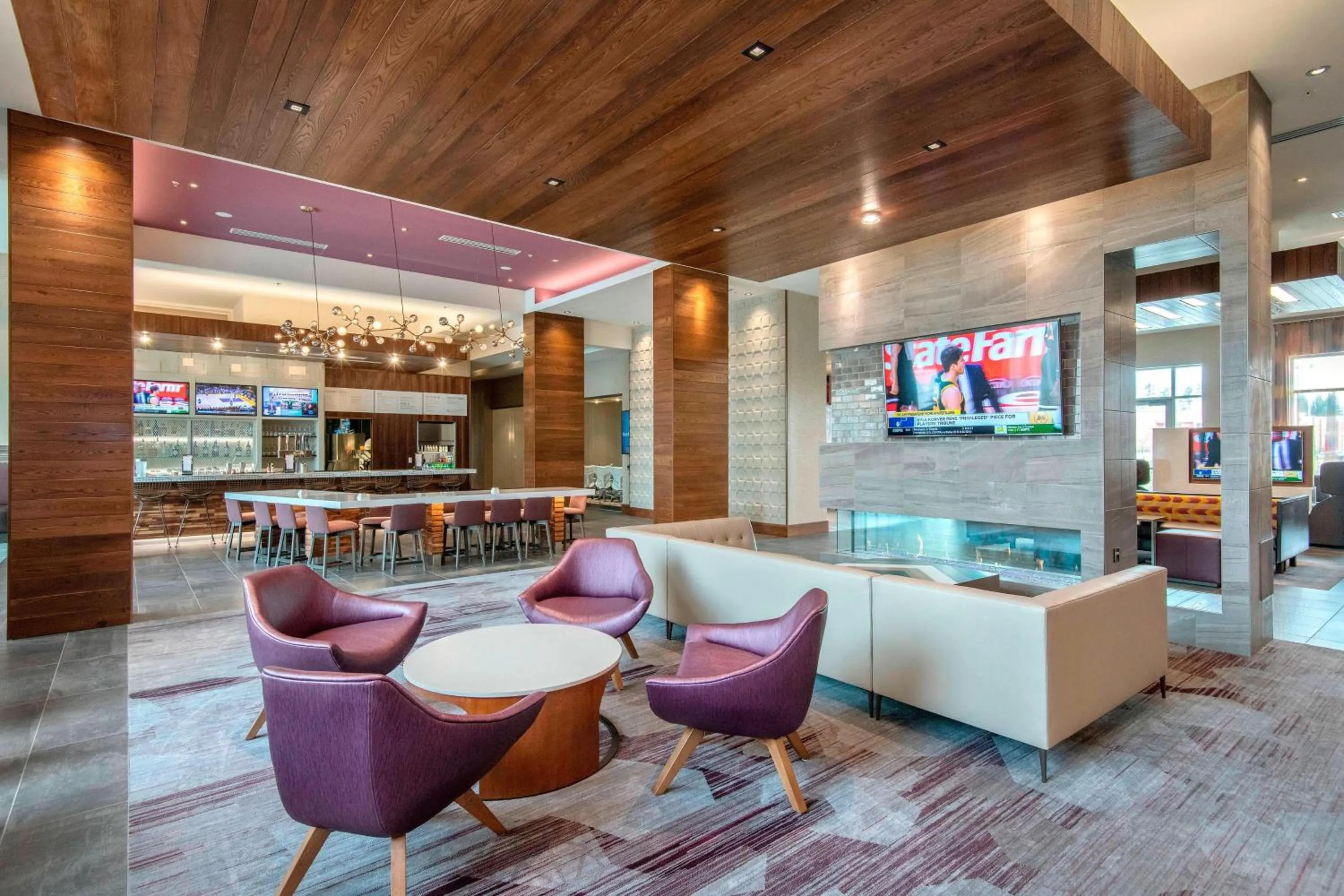 Lobby or reception in Courtyard by Marriott Raleigh Cary/Parkside Town Commons