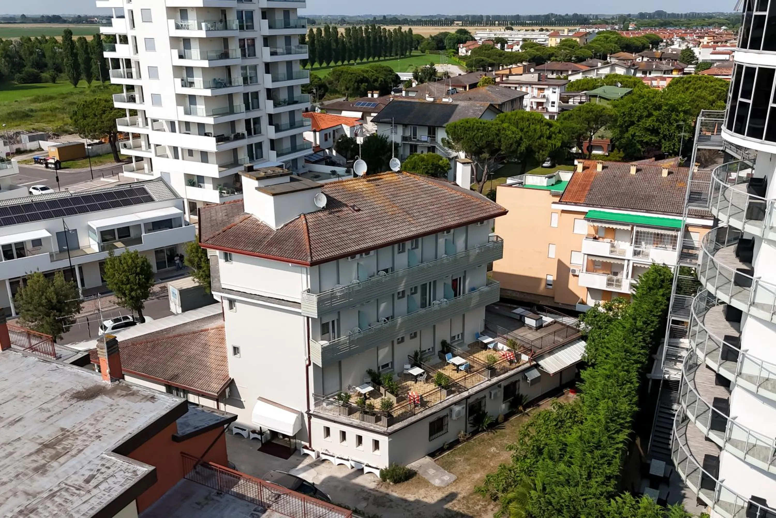 Property building in Hotel Berna